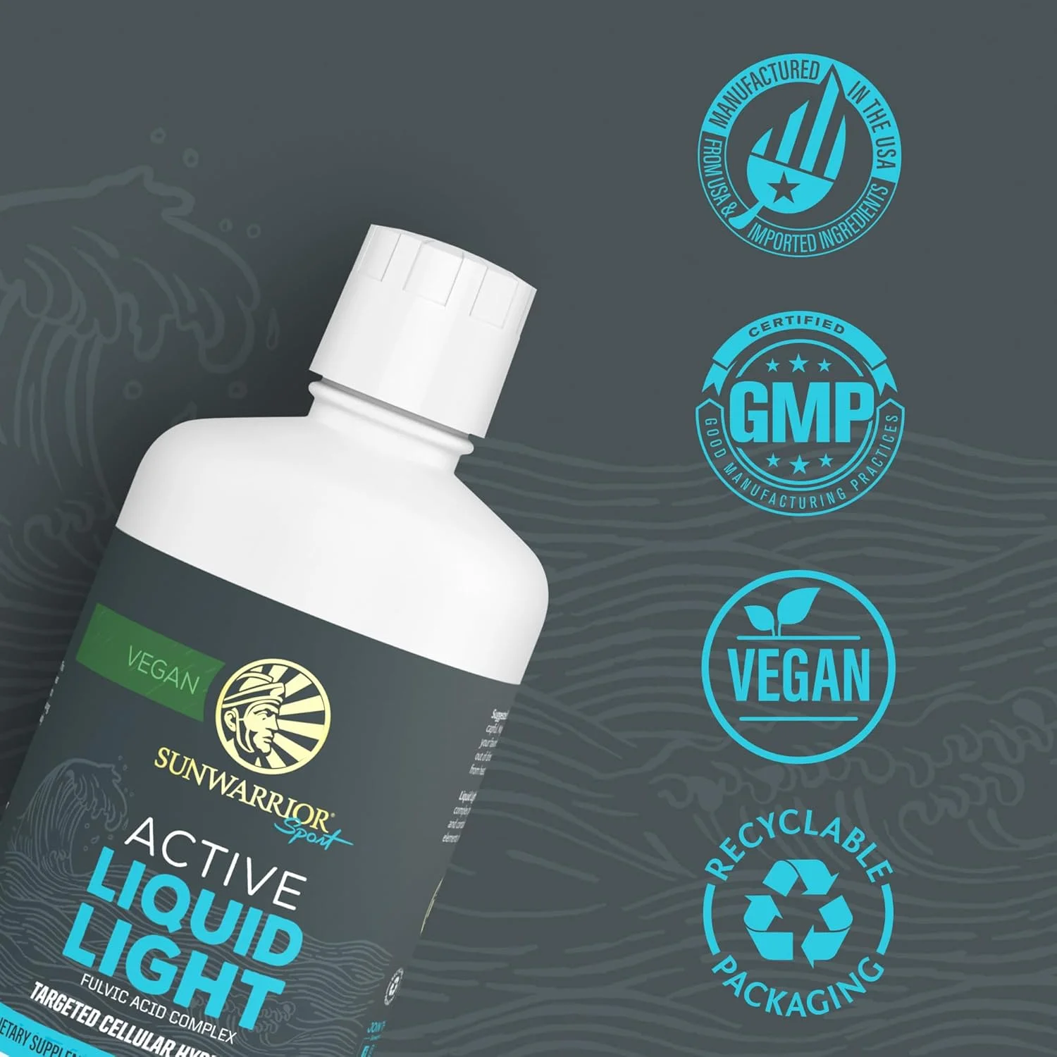 قطره های مکمل مواد معدنی کمیاب اسید فولویک، قطره های آب معدنی مایع ارگانیک و وگان | کمپلکس مواد معدنی مایع گیاهی 32 Fl Oz 32 سروینگ توسط سان واریر قطره های مکمل مواد معدنی کمیاب اسید فولویک، قطره های آب معدنی مایع ارگانیک و وگان | کمپلکس مواد معدنی مایع گیاهی 32 Fl Oz 32 سروینگ توسط سان واریر