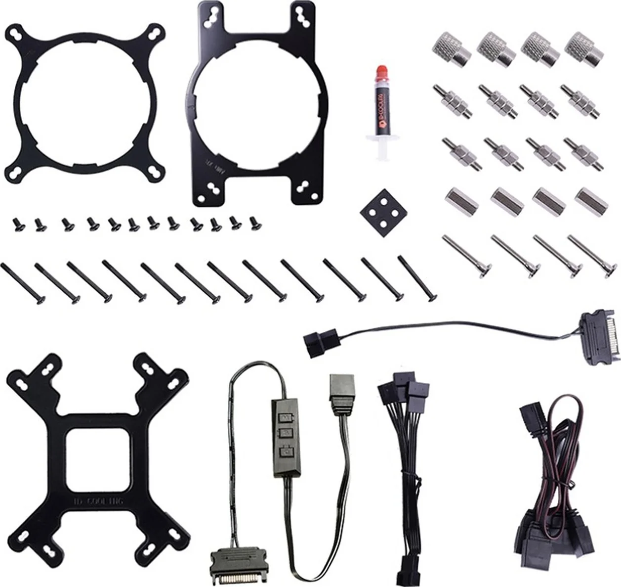 خنک کننده مایع پردازنده ID-Cooling ZoomFlow 360X Snow Liquid AIO