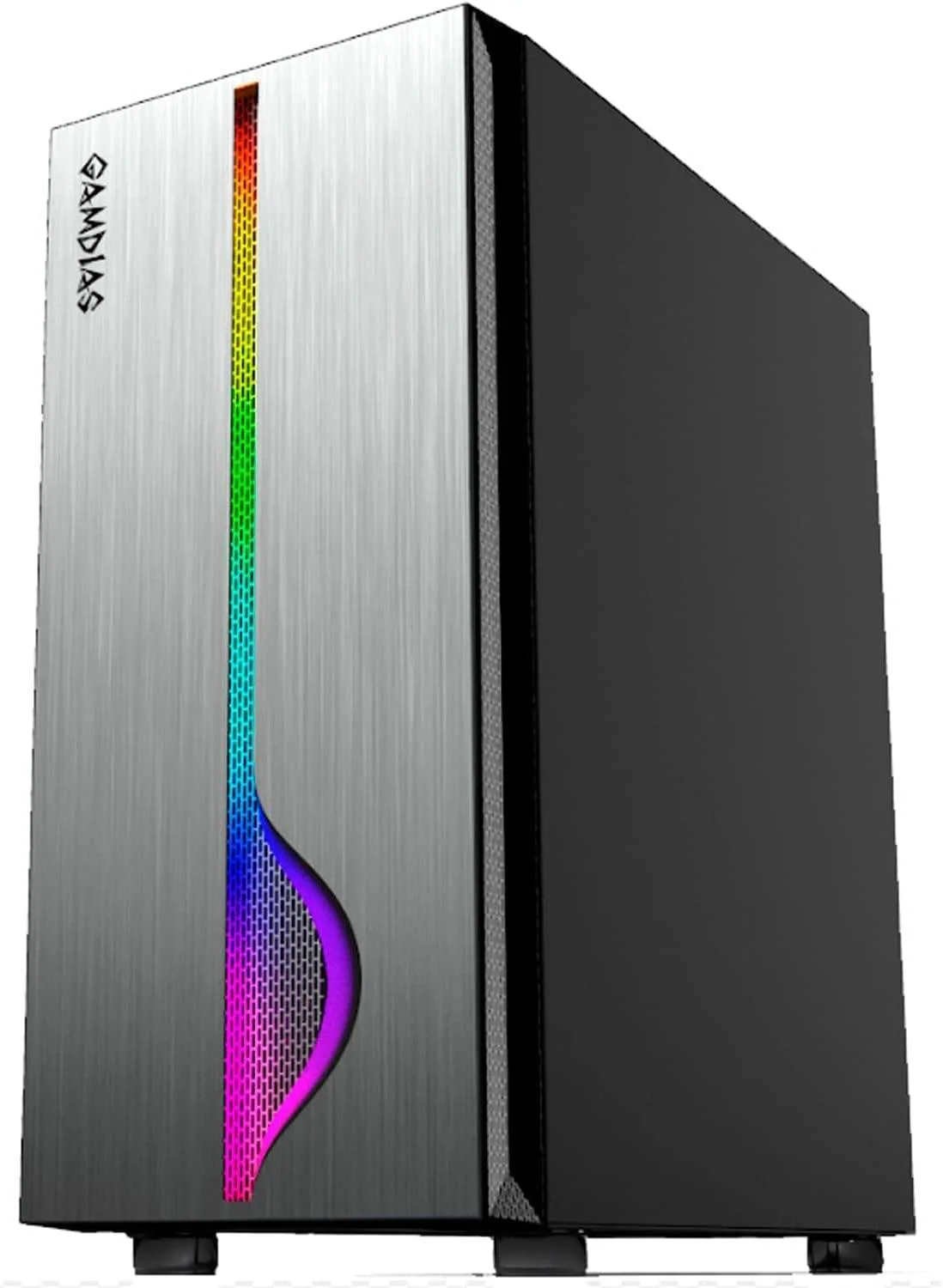 کیس کامپیوتر گیمینگ GAMDIAS Mars M1 ATX MID Tower، پنل جلویی مشبک با نورپردازی RGB، پنجره شیشه ای حرارت دیده، پشتیبانی از حداکثر 6 فن و رادیاتور 280 میلی متری، USB 3 x1 / USB 2 x2 / HD Audio / کنترل LED، مشکی | GD-MARS-M1 کیس کامپیوتر گیمینگ GAMDIAS Mars M1 ATX MID Tower، پنل جلویی مشبک با نورپردازی RGB، پنجره شیشه ای حرارت دیده، پشتیبانی از حداکثر 6 فن و رادیاتور 280 میلی متری، USB 3 x1 / USB 2 x2 / HD Audio / کنترل LED، مشکی | GD-MARS-M1