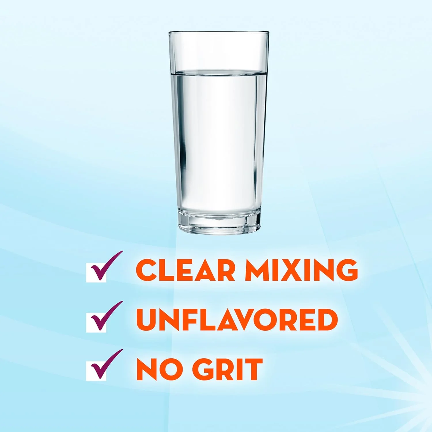 مکمل فیبر Metamucil، پودر مخلوط شونده بدون طعم، بدون دانه، بدون شکر افزوده، ترکیب مکمل فیبر پری‌بیوتیک گیاهی برای سلامت روزانه دستگاه گوارش، 75 قاشق چایخوری