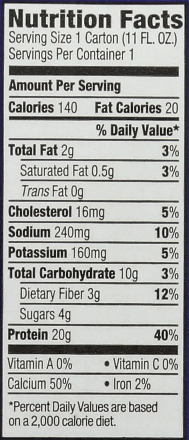 نوشیدنی پروتئینی ارگانیک با طعم وانیل، 330 میلی لیتر