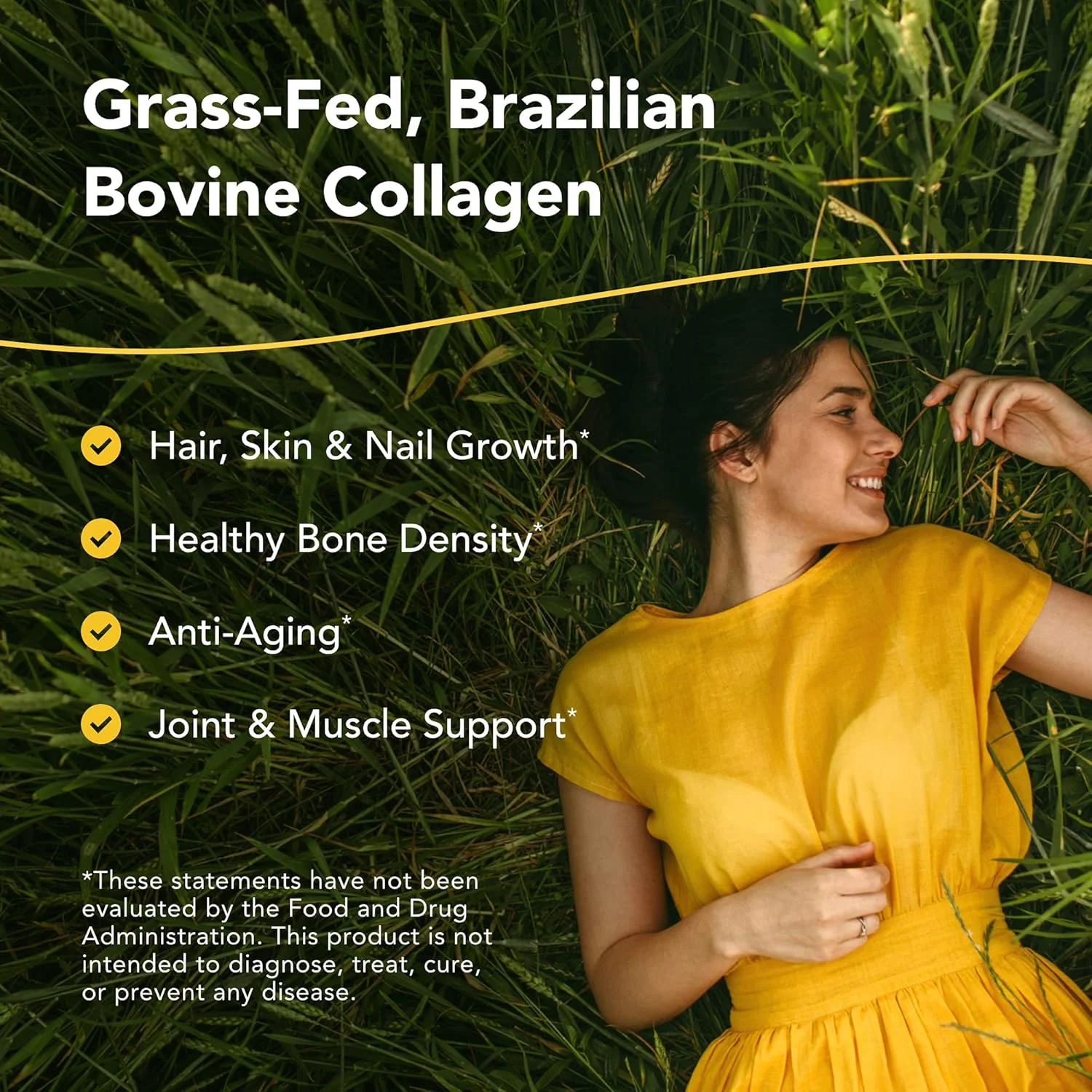 نورث امریکن هرب اند اسپایس کلاژن پاور-پلاس - 90 کپسول - مکمل کلاژن - پشتیبانی از مفاصل و عضلات، مو، پوست و ناخن سالم - بروملین، پاپائین، ویتامین C - غیر GMO - 30 سروینگ