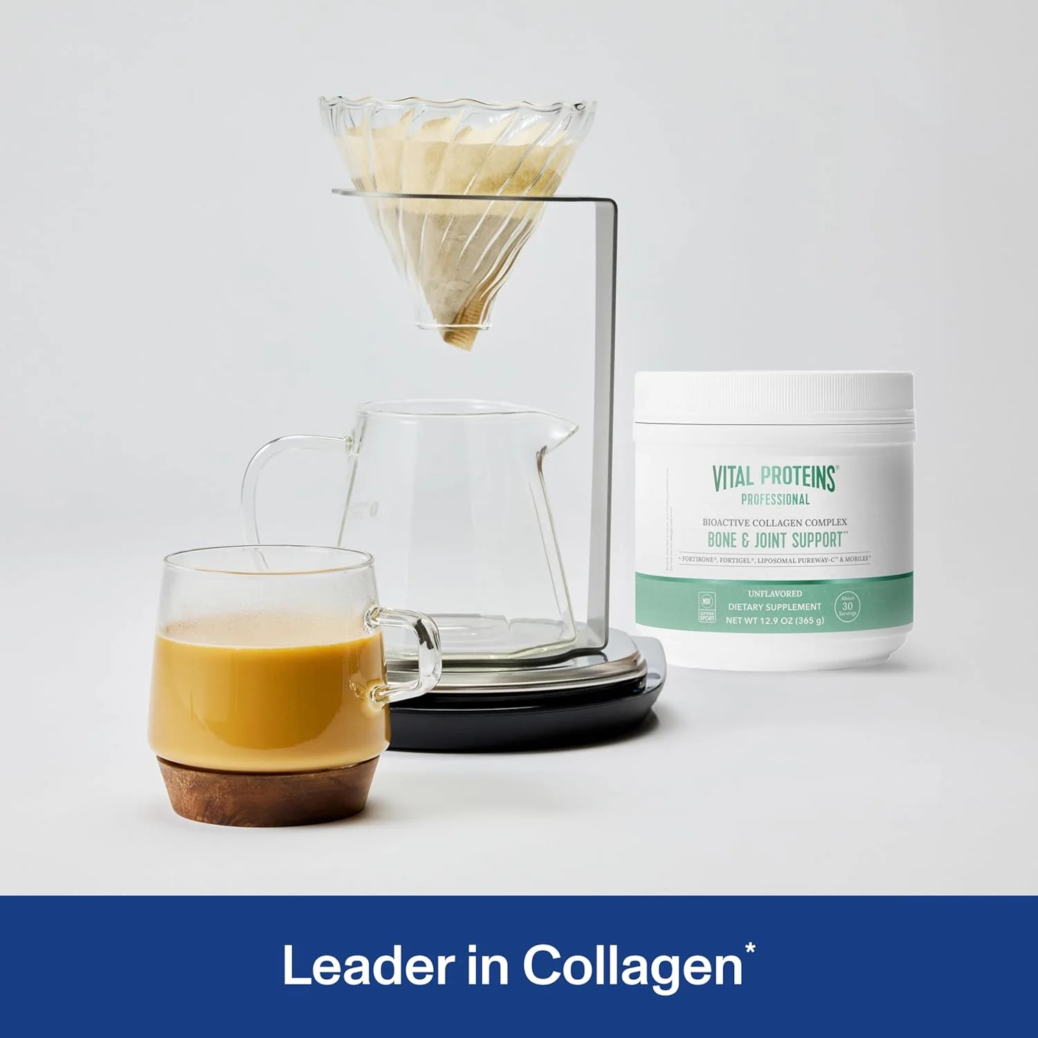 کمپلکس کلاژن بیواکتیو حرفه ای Vital Proteins، پشتیبانی از استخوان و مفاصل، 365 گرم کمپلکس کلاژن بیواکتیو حرفه ای Vital Proteins، پشتیبانی از استخوان و مفاصل، 365 گرم