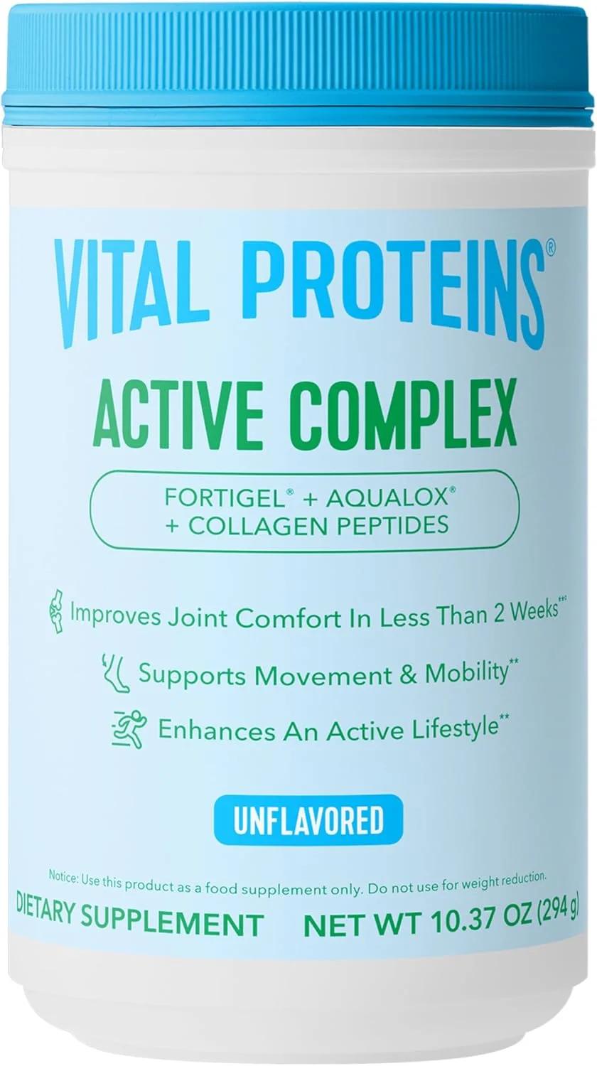کمپلکس فعال Vital Proteins®، 20 گرم پپتیدهای کلاژن، بهبود راحتی مفاصل، پشتیبانی از حرکت و تحرک کمپلکس فعال Vital Proteins®، 20 گرم پپتیدهای کلاژن، بهبود راحتی مفاصل، پشتیبانی از حرکت و تحرک