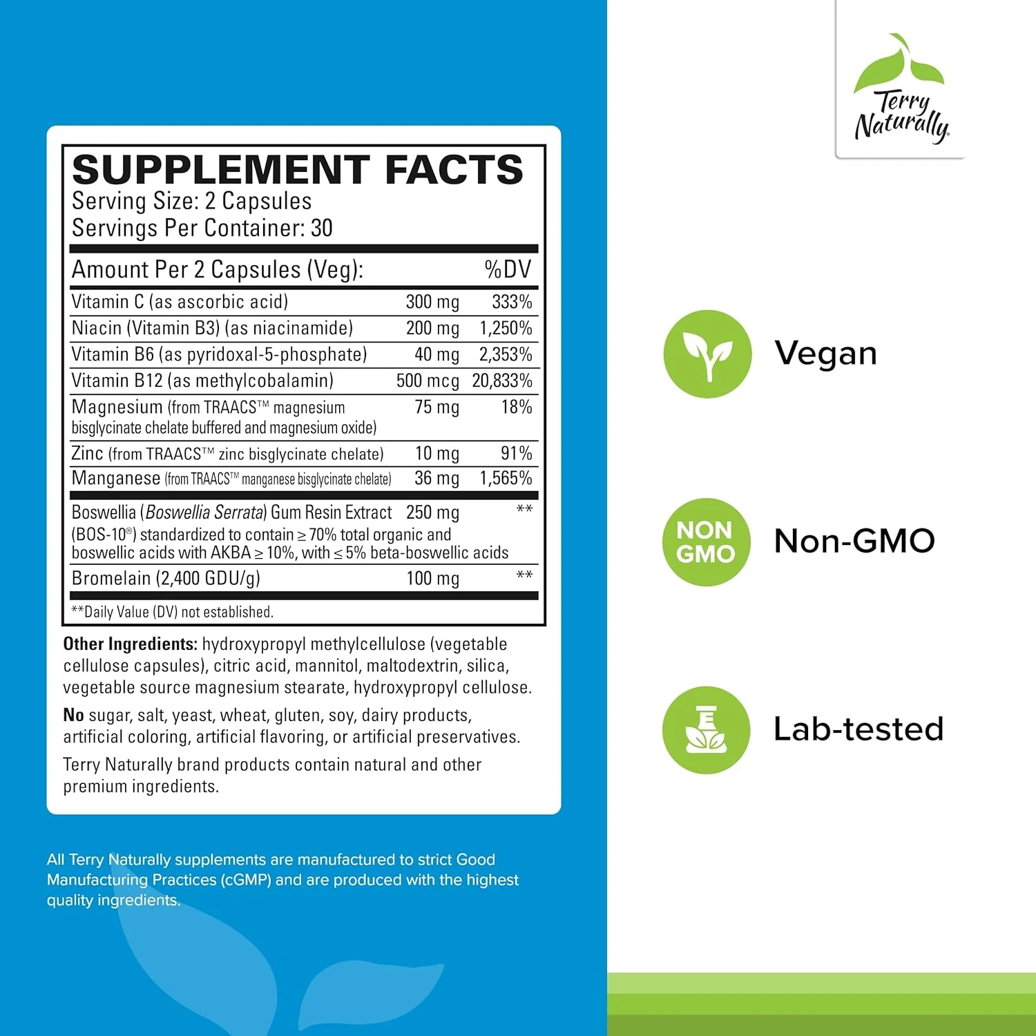 تری نچرالی، مکمل غذایی برای بافت همبند و پشتیبانی از روانکاری مفاصل - فرمول غیر GMO برای کمک به سلامت رباط و عضله - 60 کپسول تری نچرالی، مکمل غذایی برای بافت همبند و پشتیبانی از روانکاری مفاصل - فرمول غیر GMO برای کمک به سلامت رباط و عضله - 60 کپسول