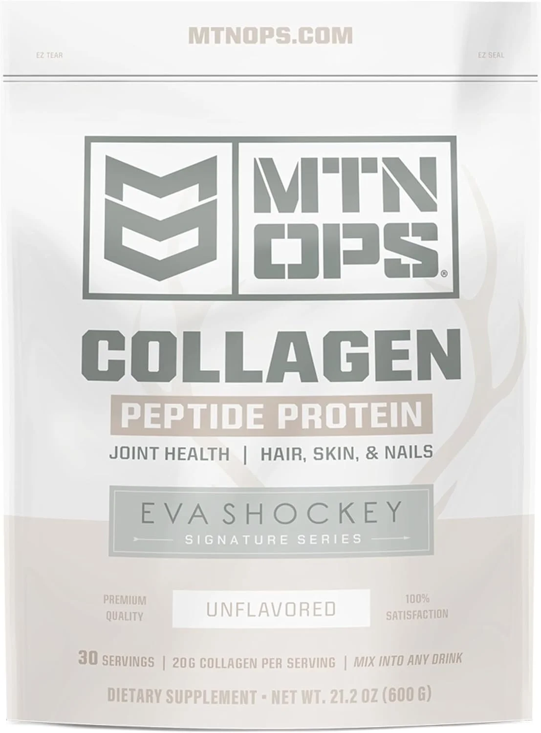 پودر پروتئین پپتید کلاژن MTN OPS از سری امضای اوا شوکی، 20 گرم پروتئین پپتید کلاژن گاوی بدون طعم در هر وعده، بدون شکر، مناسب برای رژیم پالئو، 30 وعده، 21.2 اونس پودر پروتئین پپتید کلاژن MTN OPS از سری امضای اوا شوکی، 20 گرم پروتئین پپتید کلاژن گاوی بدون طعم در هر وعده، بدون شکر، مناسب برای رژیم پالئو، 30 وعده، 21.2 اونس