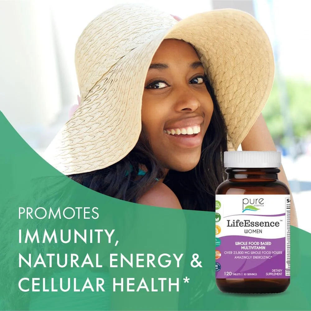 فرمول زنان LifeEssence آزمایشگاه PURE ESSENCE - مولتی پرانرژی ترین در جهان - مولتی اصلی - 120 قرص