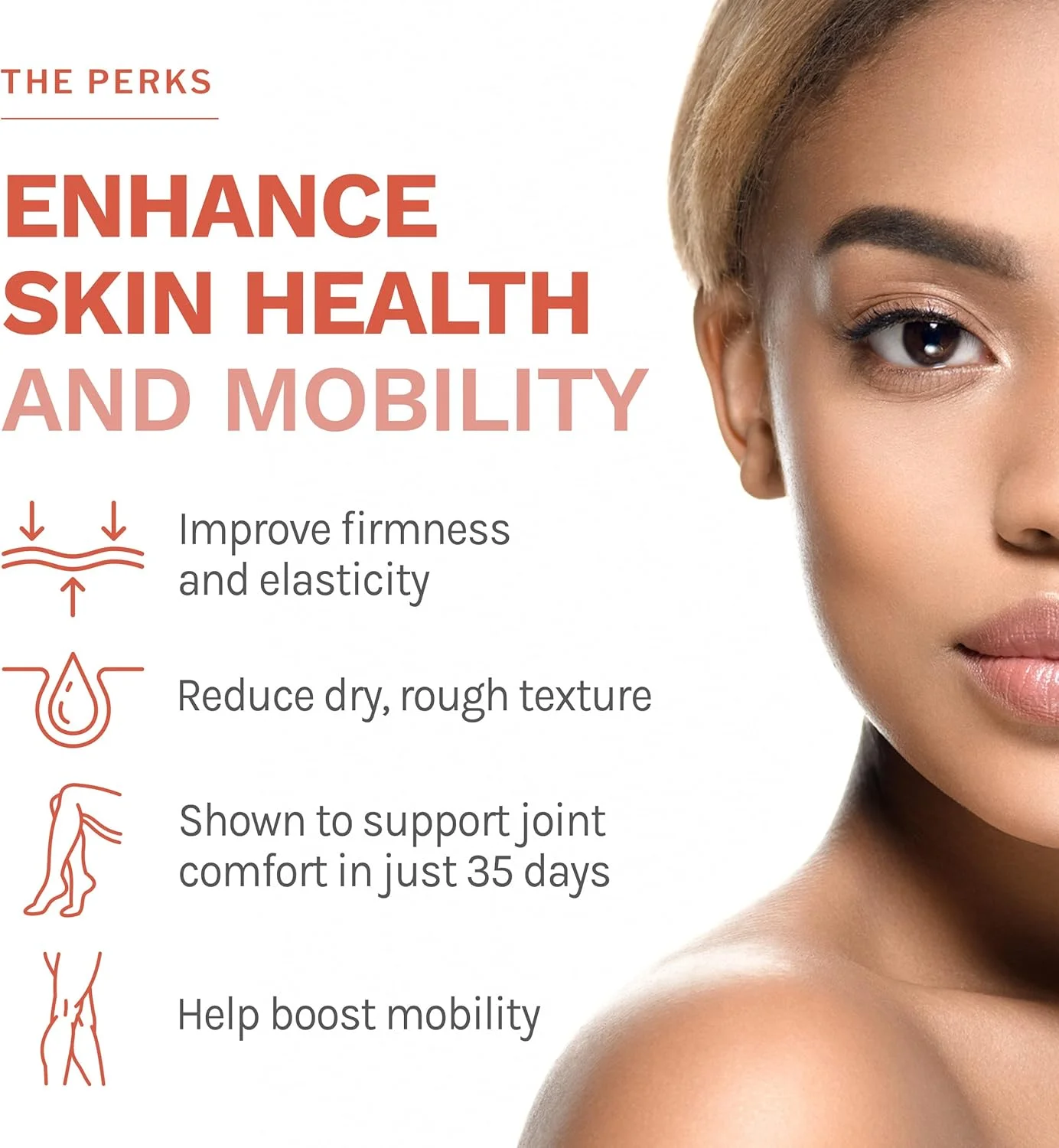 مکمل تقویت کننده کلاژن Reserveage Beauty - مکمل برای مراقبت از پوست و سلامت مفاصل - پشتیبانی از تولید کلاژن سالم برای زنان - 60 کپسول (30 سروینگ)