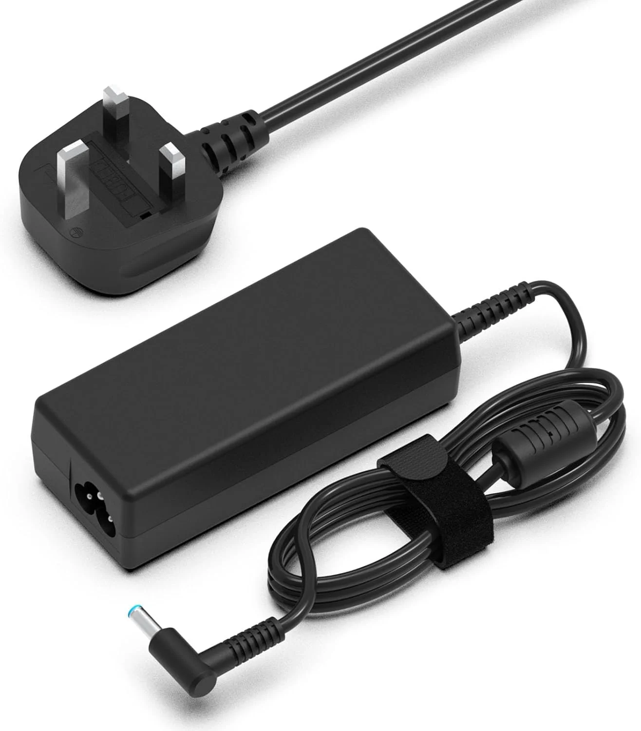 شارژر 65 واتی لپ تاپ HP مدل Hafiuege، آداپتور AC سازگار با Pavilion، EliteBook، Spectre، Envy، Chromebook، ProBook، Stream، 250 G6، 255 G7 و غیره (4.5 X 3mm) C0008