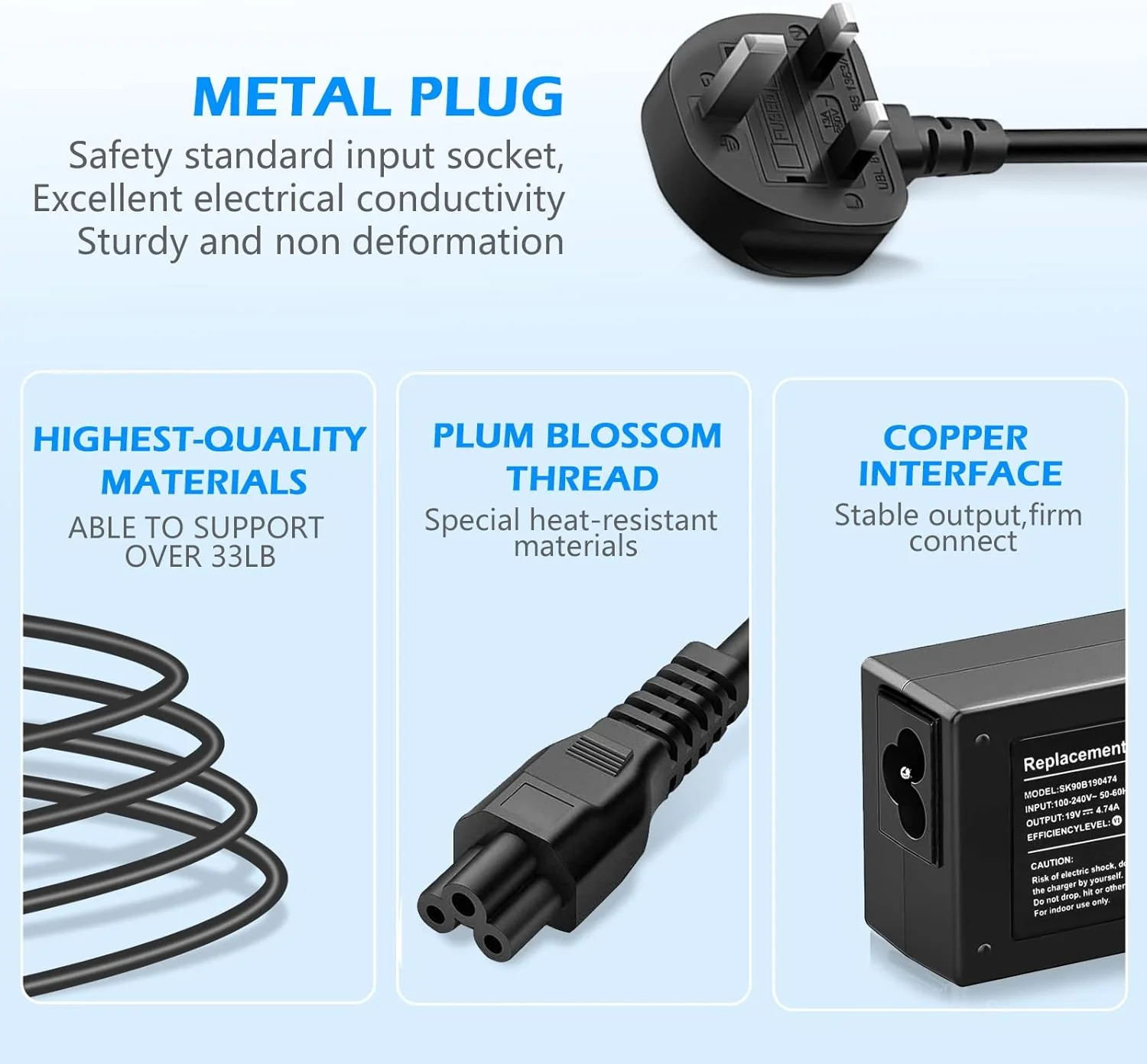 شارژر 65 واتی لپ تاپ برای اچ پی پاویلیون DV7 DV6 DV5 DV4 DM4 پاویلیون G4 G6 G7 M6 G60 G61 G70 G72; الیت بوک G1 G2 740 750 840 850 2540p 2560p 8460p 8560p منبع تغذیه شارژر 65 واتی لپ تاپ برای اچ پی پاویلیون DV7 DV6 DV5 DV4 DM4 پاویلیون G4 G6 G7 M6 G60 G61 G70 G72; الیت بوک G1 G2 740 750 840 850 2540p 2560p 8460p 8560p منبع تغذیه