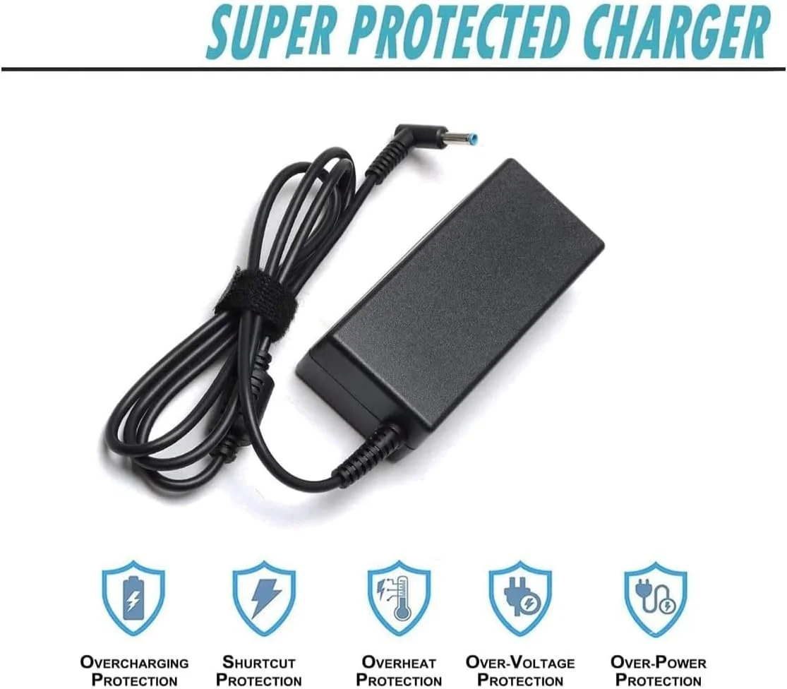 آداپتور شارژر جدید لپ تاپ 65W 19.5V 3.33A سازگار با HP (4.5 X 3mm) آداپتور شارژر جدید لپ تاپ 65W 19.5V 3.33A سازگار با HP (4.5 X 3mm)