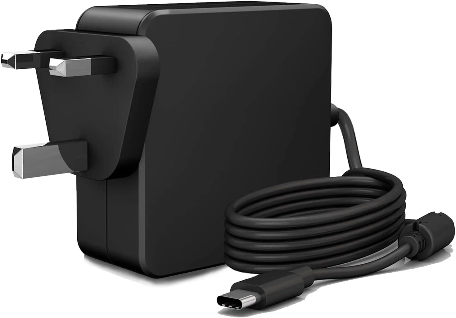 آداپتور برق 90 وات 87 وات USB C، آداپتور منبع تغذیه شارژر لپ تاپ Type C PD برای MacBook/Pro، Samsung، Lenovo، ASUS، Acer، Dell، HUAWEI، HP و سایر دستگاه های Type C