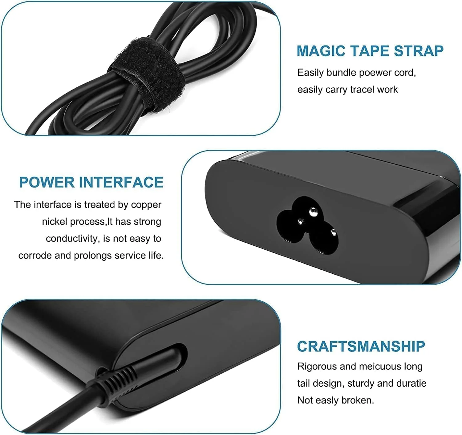 آداپتور AC مدل DTDR با ولتاژ 19.5 ولت، 7.7 آمپر و توان 150 وات، مناسب برای HP ZBook 15 G3-G6، Studio G3-G6، OMEN 15/17/x، Gaming Pavilion 17/15/14، ADP-150XB B، مشکی، طراحی مینیمال، آداپتور شارژر لپ تاپ آداپتور AC مدل DTDR با ولتاژ 19.5 ولت، 7.7 آمپر و توان 150 وات، مناسب برای HP ZBook 15 G3-G6، Studio G3-G6، OMEN 15/17/x، Gaming Pavilion 17/15/14، ADP-150XB B، مشکی، طراحی مینیمال، آداپتور شارژر لپ تاپ