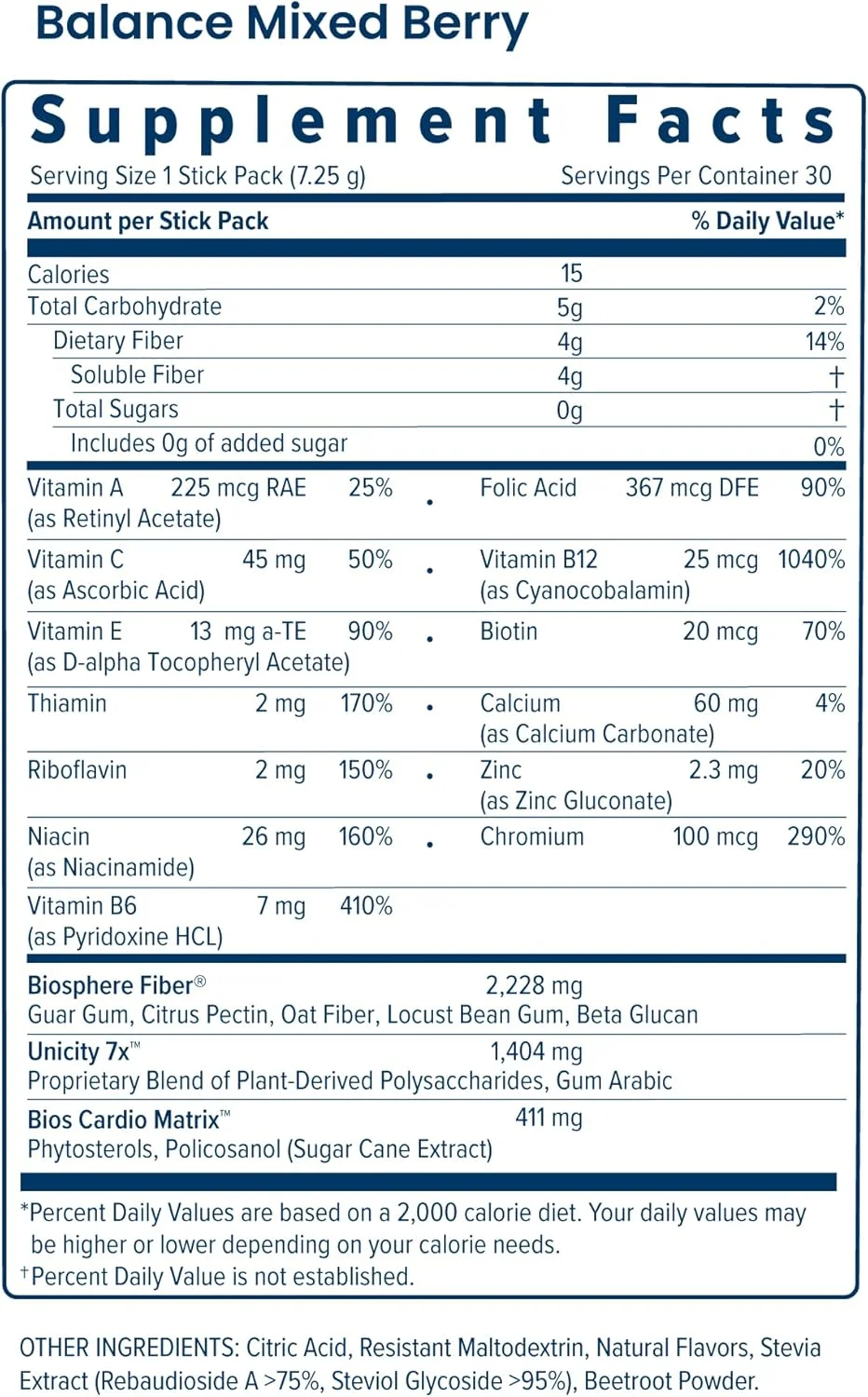 یونیستی بالانس با طعم توت مخلوط (30 عدد) یونیستی بالانس با طعم توت مخلوط (30 عدد)