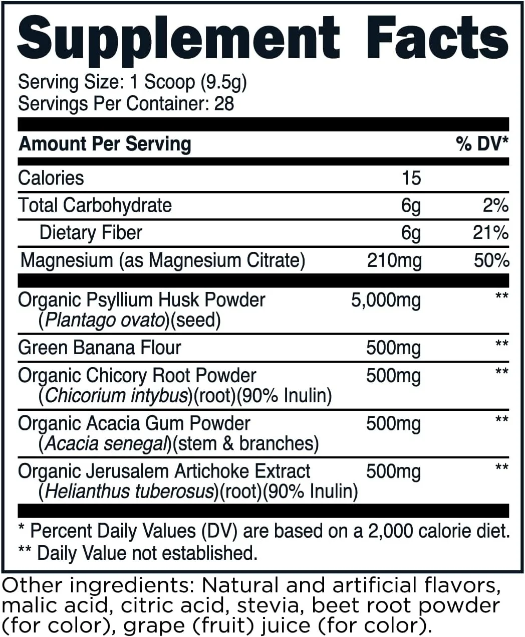 پودر کمپلکس فیبر 5 پوسته اسفرزه TransformHQ (طعم بری) (28 سروینگ) - 5000 میلی گرم پوسته اسفرزه در هر سروینگ - سلامت دستگاه گوارش، مکمل طبیعی، ترکیب فیبر گیاهی محلول