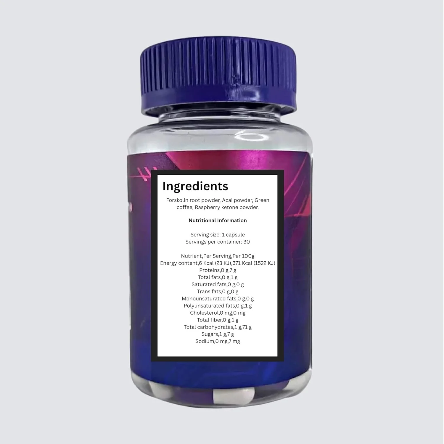 ۳۰ عدد کپسول اولترا ادونس ۳ لیپو اولترا