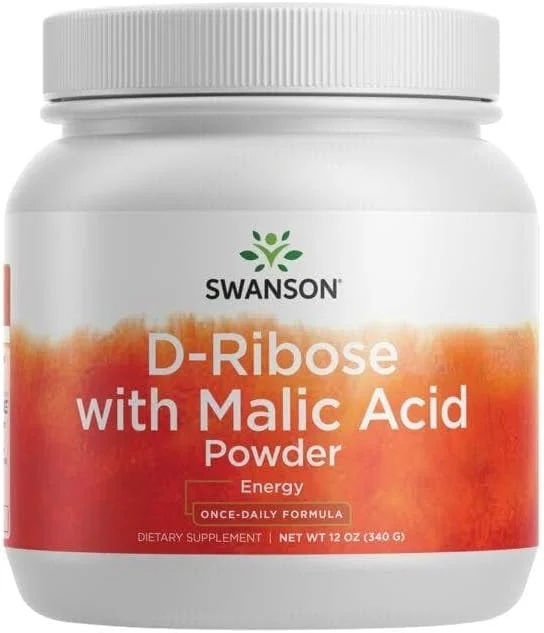 پودر دی-ریبوز اولت سوانسون با اسید مالیک، 340 گرم