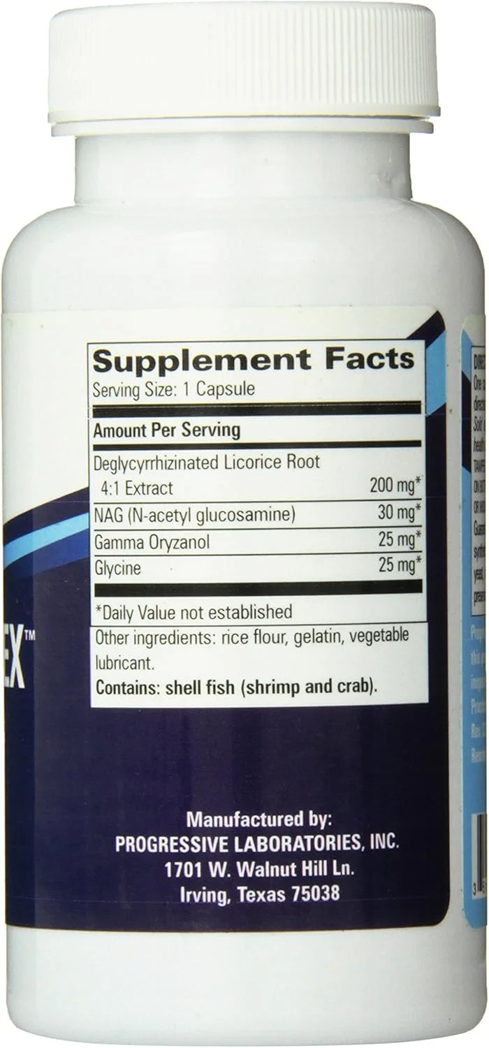 مکمل کمپلکس DGL از Progressive Labs، 90 عدد