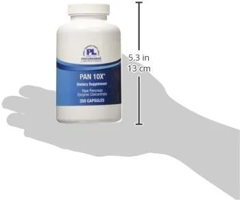مکمل پان 10 ایکس آزمایشگاه های پروگرسیو، 250 عدد