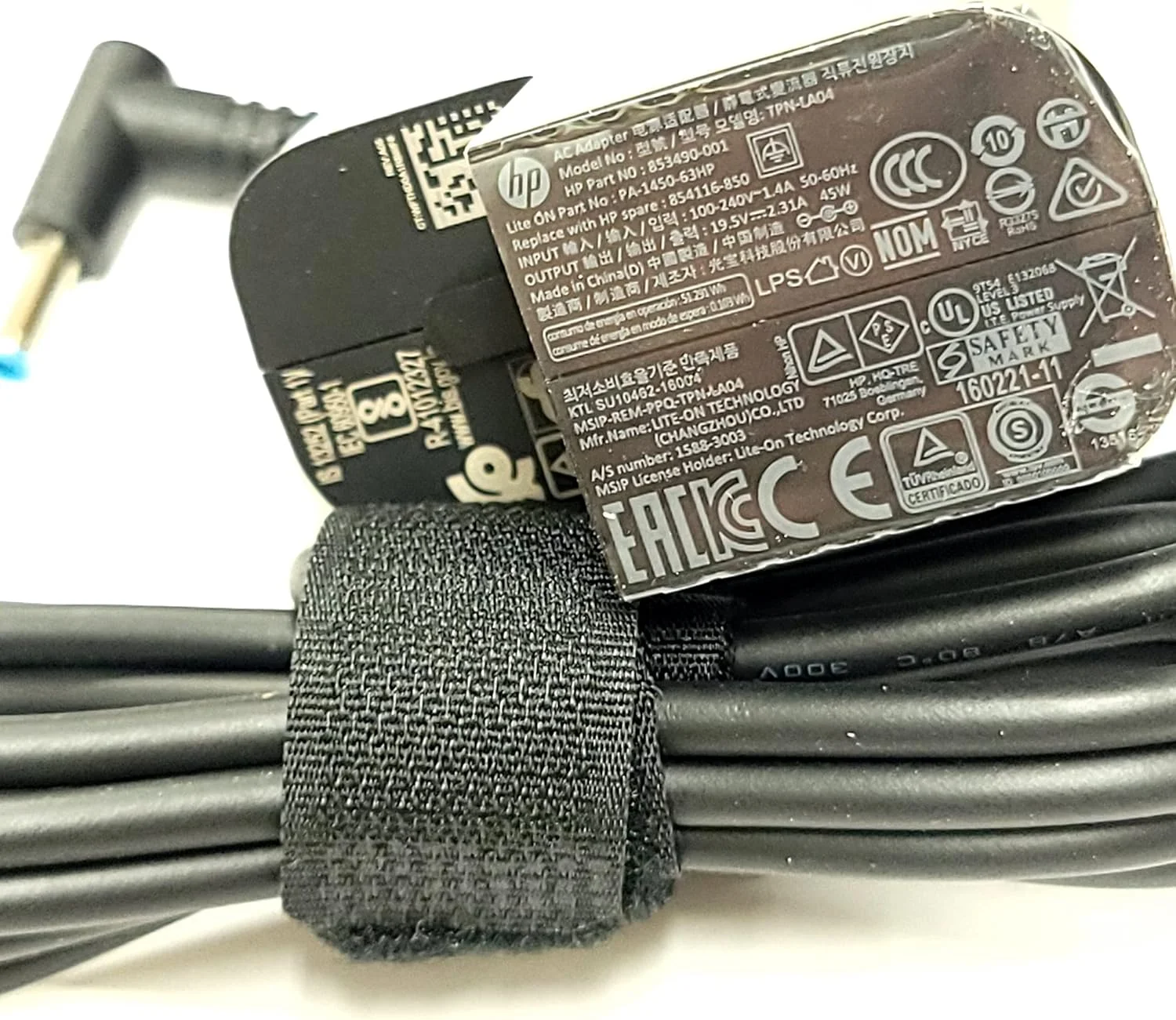 آداپتور AC جایگزین 45 واتی جدید HP برای: HP Envy x360 15m-bq021dx m6 Elitebook 840 850 830 820 g3 g4 g5 g6 hp 250 255 260 g7 g6 g5 g4 g3 سازگار با P/N: TPN-LA04 TPN-CA04 TPN-LA03 854116-850 853490-001