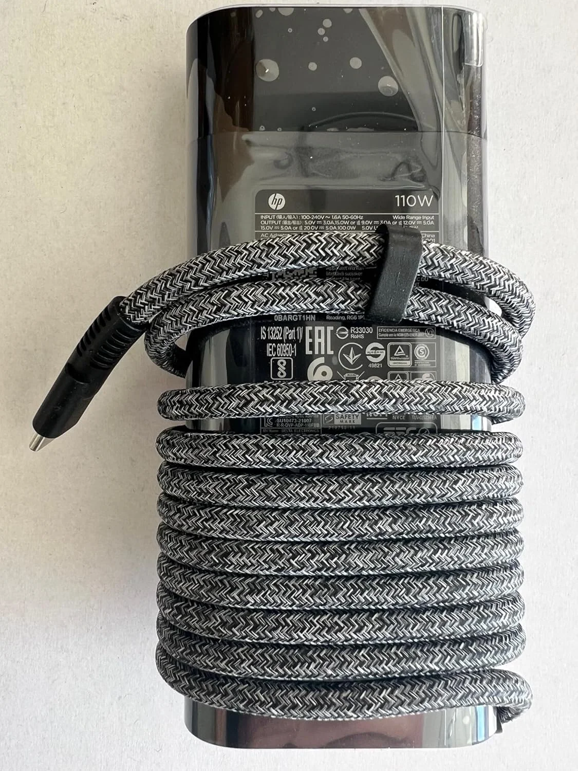 آداپتور اصلی جایگزین HP TPN-DA24 20V 5A 110W USB Type-C برای HP Spectre X360، Elitebook x360، HP Chromebook 14 14A G5 11 11A G6 EE G7 G8، X360، P/N: TPN-CA24,TPN-DA24, M52950-001, M52946-003. آداپتور اصلی جایگزین HP TPN-DA24 20V 5A 110W USB Type-C برای HP Spectre X360، Elitebook x360، HP Chromebook 14 14A G5 11 11A G6 EE G7 G8، X360، P/N: TPN-CA24,TPN-DA24, M52950-001, M52946-003.