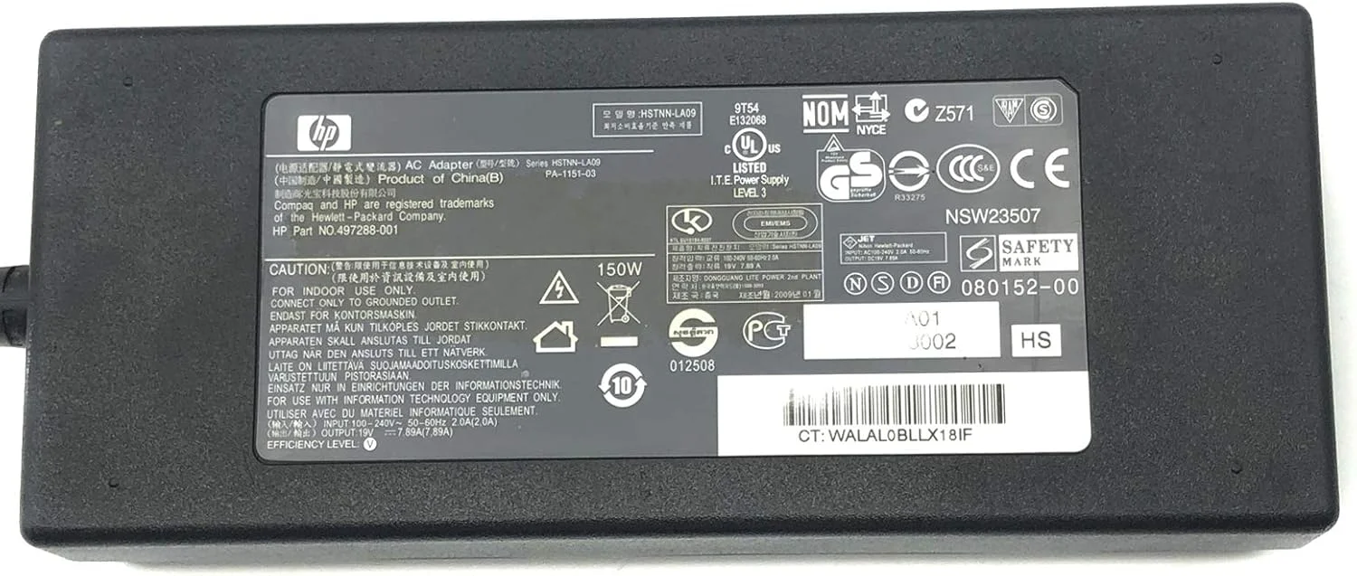 آداپتور AC جدید HP PA-1151-03 آداپتور AC جدید HP PA-1151-03