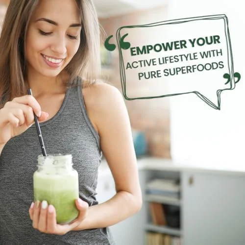 پودر سبزیجات و میوه های قرمز فراسودمند - 330 گرم (بسته 2 عددی)، پری بیوتیک ها و پروبیوتیک ها برای سلامت دستگاه گوارش، پودر سبزیجات فراسودمند حاوی آشواگاندا، آنتی اکسیدان ها، وگان، غیر تراریخته