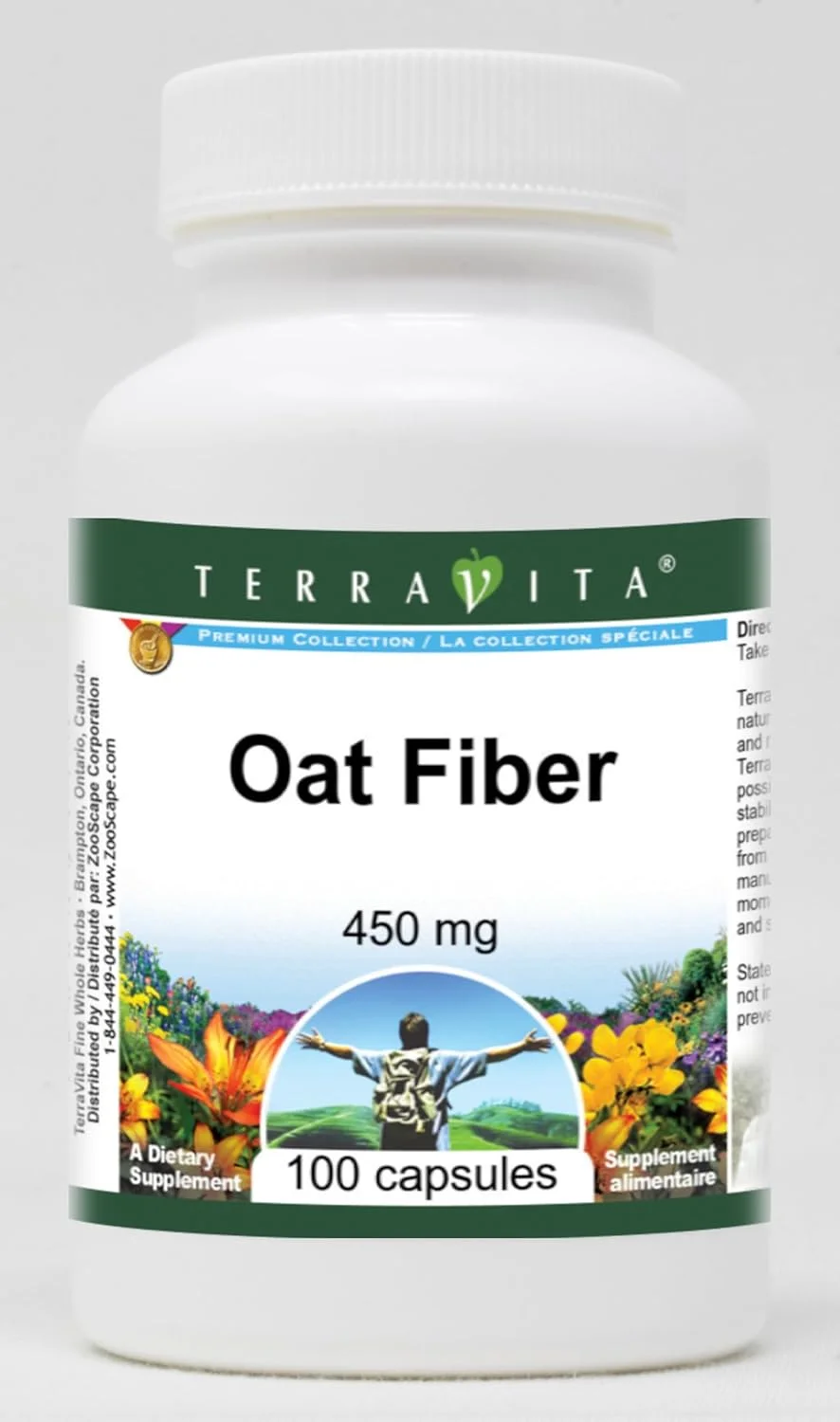 فیبر جو دوسر - 450 میلی گرم (100 کپسول، ZIN: 520952)