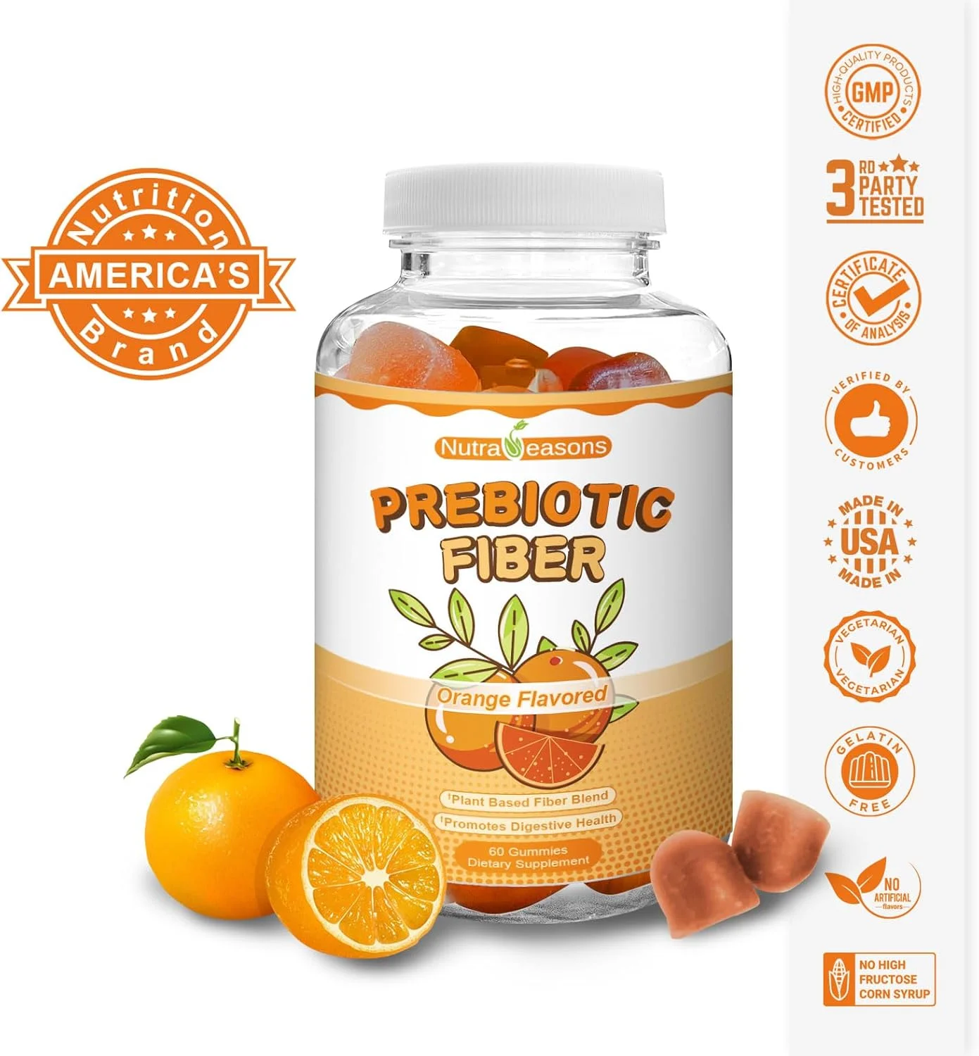 پاستیل فیبر نوترا سیزنز، 4 گرم فیبر گیاهی در هر وعده، محلول در آب، پشتیبانی از نظم دستگاه گوارش، سلامت دستگاه گوارش، پشتیبانی از متابولیسم، بدون گلوتن، بدون ژلاتین، طعم پرتقال طبیعی، 60 عدد پاستیل فیبر نوترا سیزنز، 4 گرم فیبر گیاهی در هر وعده، محلول در آب، پشتیبانی از نظم دستگاه گوارش، سلامت دستگاه گوارش، پشتیبانی از متابولیسم، بدون گلوتن، بدون ژلاتین، طعم پرتقال طبیعی، 60 عدد