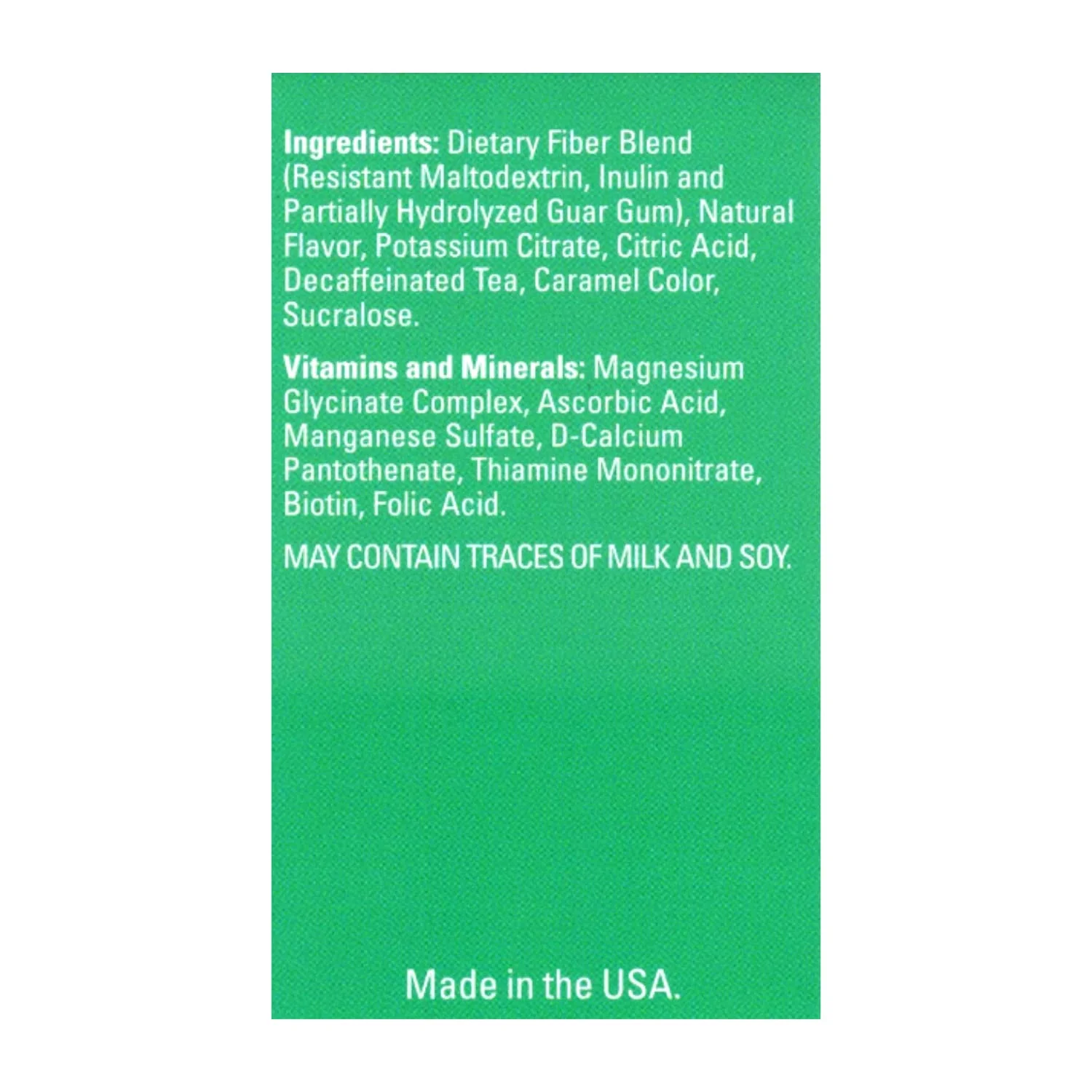 مخلوط نوشیدنی فیبر بالا ناتمگ استیت نوتریشن، کم کالری، بدون چربی، بدون کافئین، بدون شکر، با طعم طبیعی، پروتئین، بدون آسپارتام، 10 سروینگ در هر جعبه (چای سرد با لیمو)