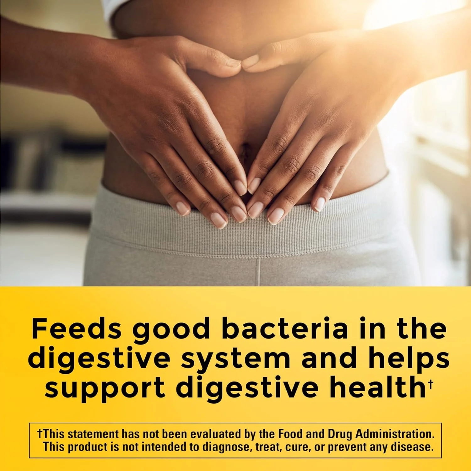 پودر فیبر پری‌بیوتیک Nature Made، بدون طعم و بدون شکر، مخلوط نوشیدنی فیبر پری‌بیوتیک گیاهی برای حمایت از سیستم گوارشی، 280 گرم، 70 سروینگ