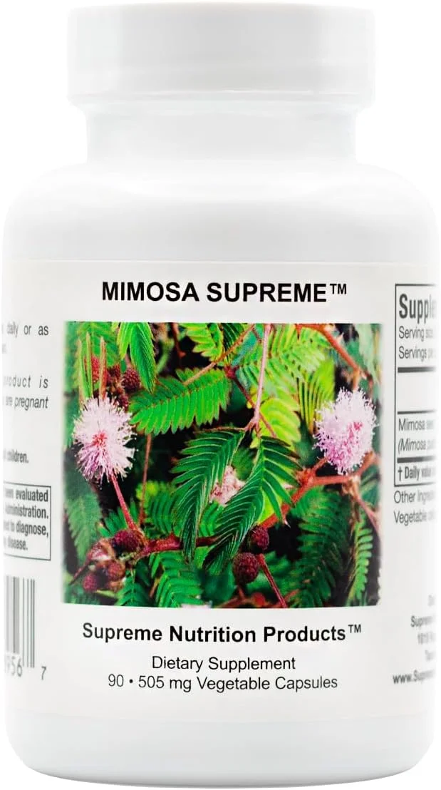 کپسول تخم میموزا پودیکا خالص Supreme Nutrition Mimosa، 90 عدد