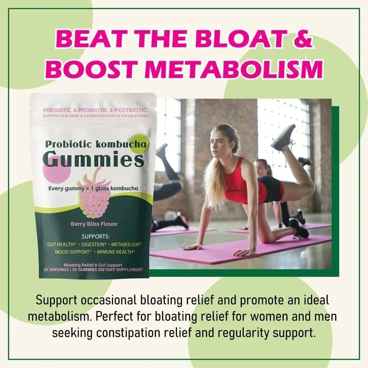 پاستیل کمبوچا پروبیوتیک، طعم بری (توت)، پریبیوتیک، پروبیوتیک، پستبیوتیک با فیبر محلول، پشتیبانی روزانه از هضم و روده، وگان، 30 عدد پاستیل (1) پاستیل کمبوچا پروبیوتیک، طعم بری (توت)، پریبیوتیک، پروبیوتیک، پستبیوتیک با فیبر محلول، پشتیبانی روزانه از هضم و روده، وگان، 30 عدد پاستیل (1)