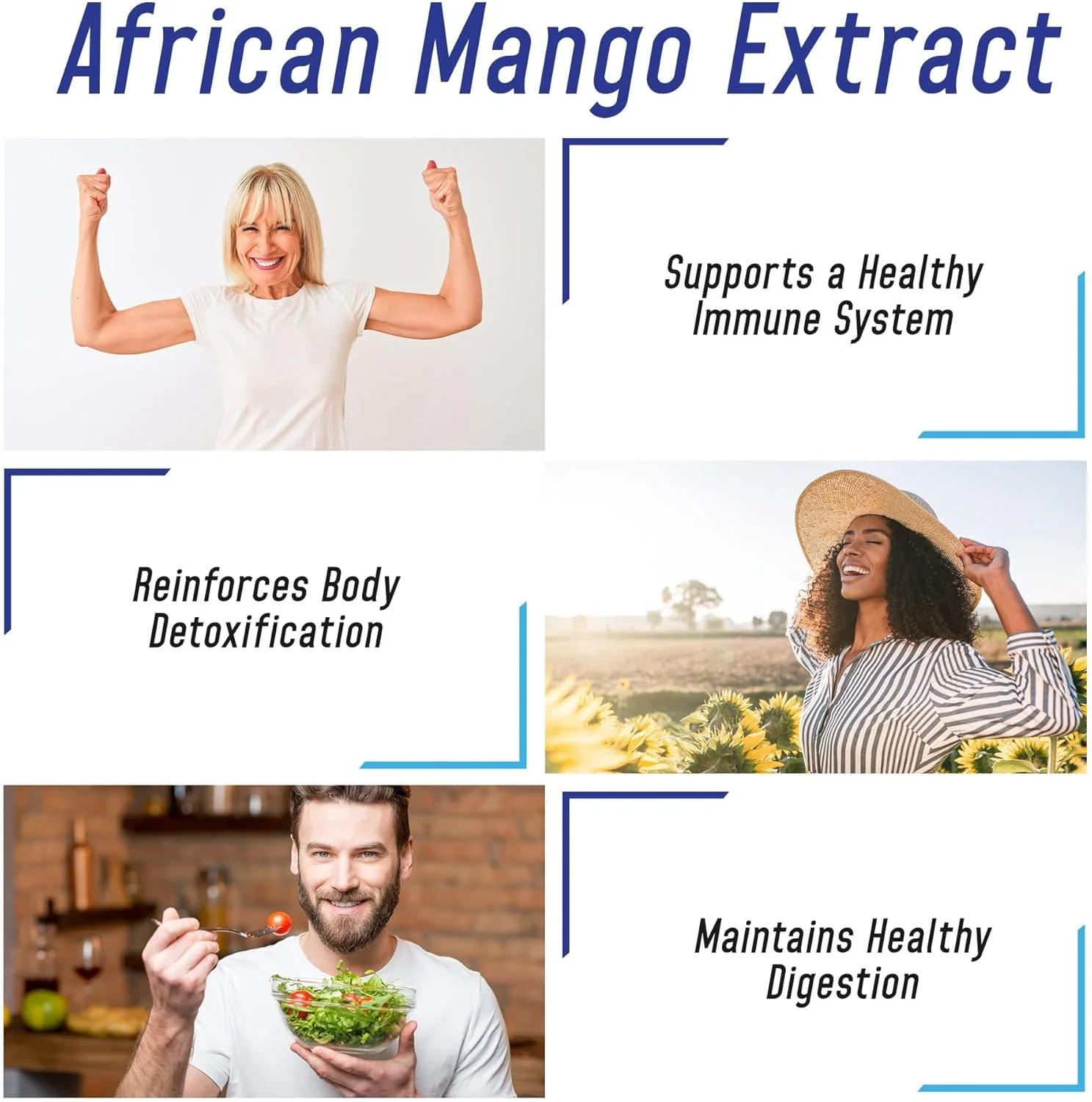 عصاره انبه آفریقایی 500 میلی گرمی - معادل 5000 میلی گرم 10:1 - 180 کپسول - تامین 6 ماهه کپسول های انبه آفریقایی - پشتیبانی از متابولیسم چربی و سلامت دستگاه گوارش