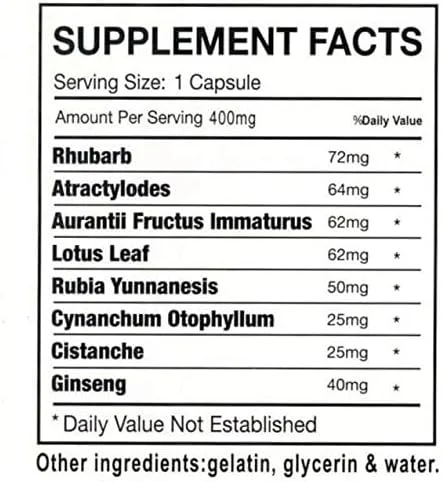 فار لانگ InnerPure ® با 6 گیاه. پشتیبانی از حرکات سالم روده و بهبود سلامت دستگاه گوارش. ترویج نظم، تغذیه سلامت روده و دستیابی به تعادل گوارشی کپسول سم زدایی و زیبایی، 60 کپسول
