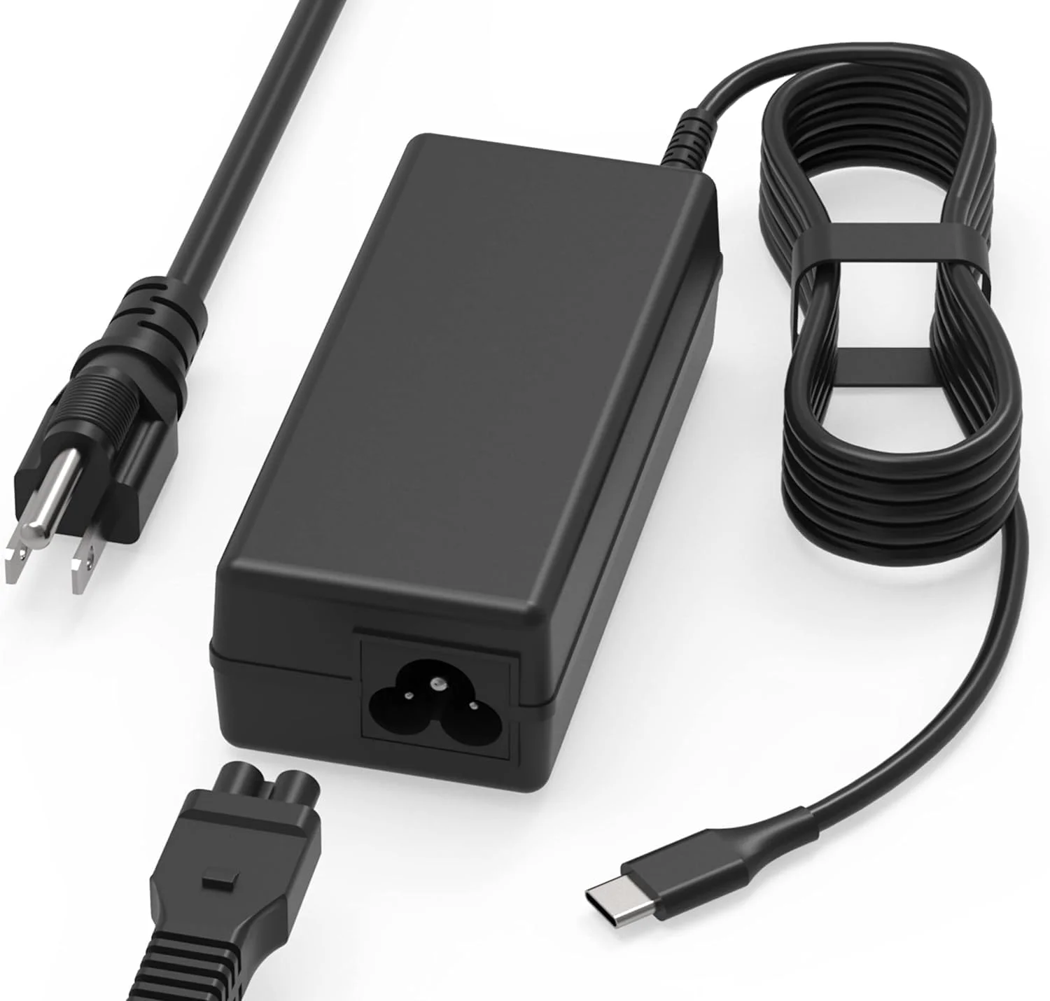 شارژر لپ تاپ 65W 45W USB C شارژر جهانی کروم بوک جایگزین برای Hp، Lenovo، Dell، Acer، Asus، Samsung، Google Chromebook Type c شارژر لپ تاپ 65W 45W USB C شارژر جهانی کروم بوک جایگزین برای Hp، Lenovo، Dell، Acer، Asus، Samsung، Google Chromebook Type c