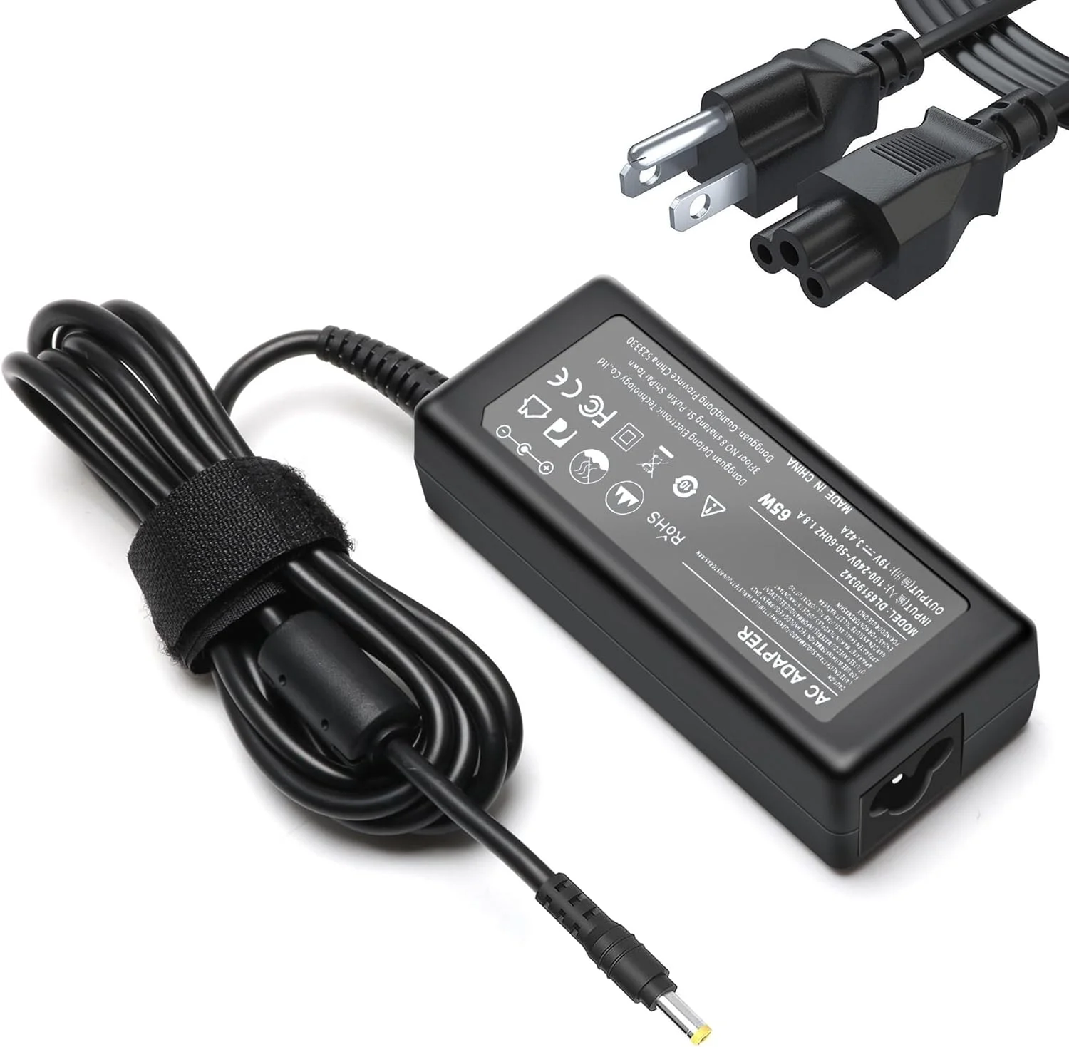 65W 45W Laptop Charger Compatible with Acer Aspire E 15 E5 V5 V3 E5-576 E5-576G E5-575 E5-575G E5-573 E5-571 5250 5253 5336 5349 5517 5532 5534 5552 5733 5742 5750 7551 Adapter Power Supply 65W 45W Laptop Charger Compatible with Acer Aspire E 15 E5 V5 V3 E5-576 E5-576G E5-575 E5-575G E5-573 E5-571 5250 5253 5336 5349 5517 5532 5534 5552 5733 5742 5750 7551 Adapter Power Supply