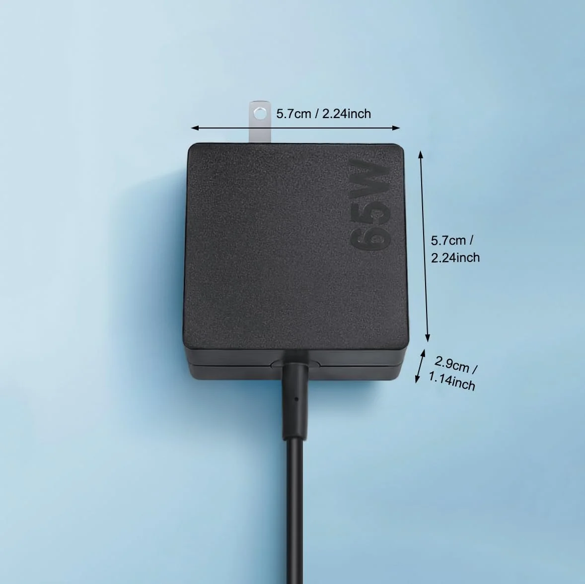 شارژر USB C با توان 65 وات و 45 وات سازگار با لپ‌تاپ‌های Acer Swift 3 5 Chromebook Spin 514 714 Spin 3 5 Chromebook Plus 515 Swift Edge و آداپتور برق 65 واتی Nitro Blaze 7