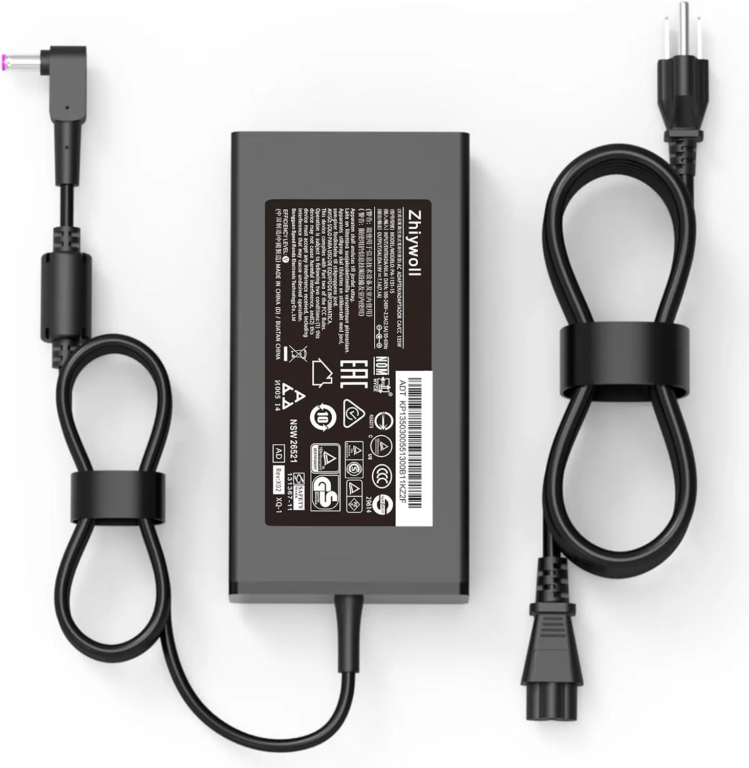 شارژر 135 واتی مناسب برای لپ تاپ Acer Nitro 5 AN515 به همراه کابل برق شارژر 135 واتی مناسب برای لپ تاپ Acer Nitro 5 AN515 به همراه کابل برق