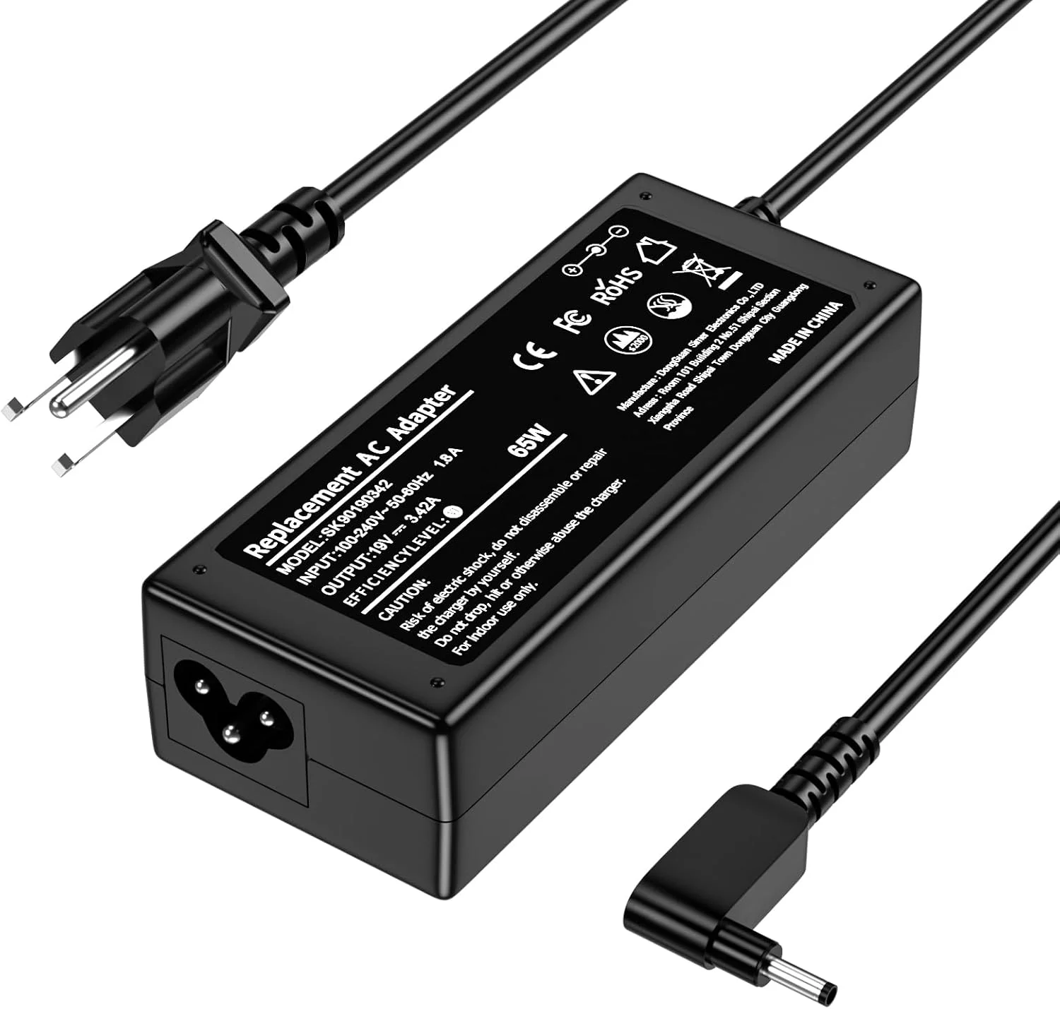 شارژر لپ تاپ 65 واتی سازگار با Acer Aspire 3 A315-24P-R7VH A314-(23P 36P) A315-(23 31 58 59) Spin 14 Aspire 5 15 Slim A515-(44 45 46 54 55 56 57 58) آداپتور برق شارژر لپ تاپ 65 واتی سازگار با Acer Aspire 3 A315-24P-R7VH A314-(23P 36P) A315-(23 31 58 59) Spin 14 Aspire 5 15 Slim A515-(44 45 46 54 55 56 57 58) آداپتور برق