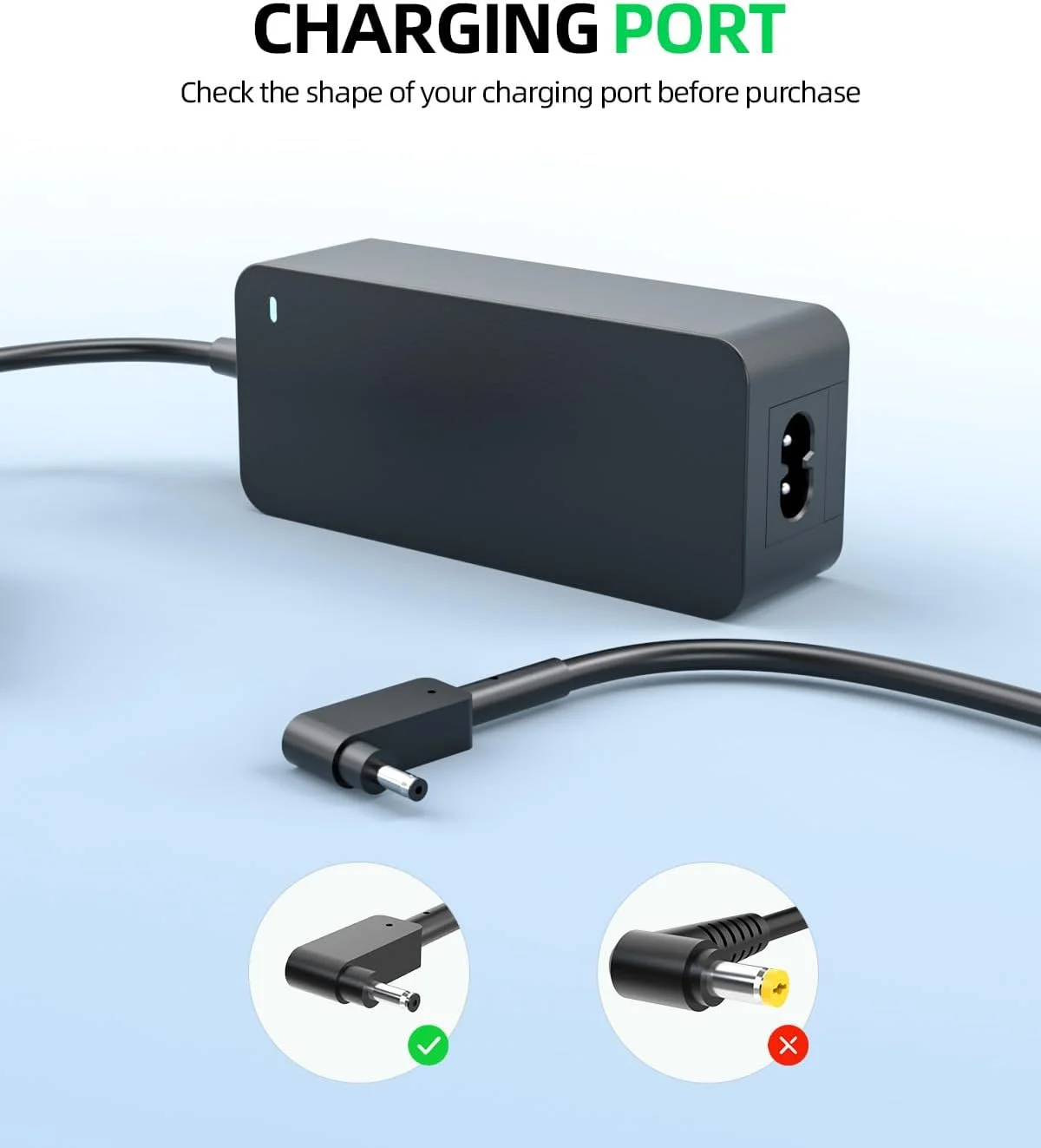 شارژر AC مناسب برای لپ تاپ های Acer Aspire R 15 R15 R5-571T R5-571TG R5-571T-59DC N16P2 N15P6 N15P5 65W 45W