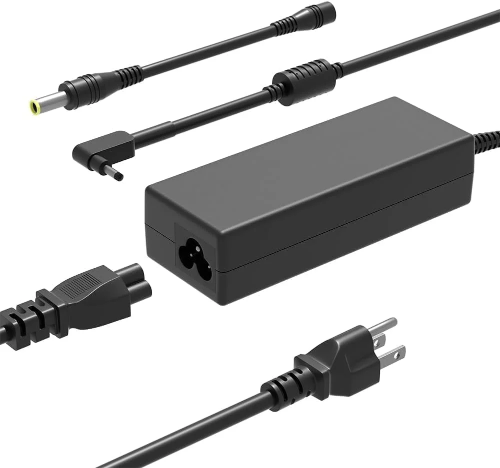 65W Charger Compatible with Acer Aspire 3 5 6 1 One Lite ES1 E1 E3 E5 E11 E14 E15 ES15 V7 V5 V3 R7 F17 F15 R14 5230 4220 7100 Travelmate P648 Laptop and Aspire C24 C22 C20 AIO Desktop