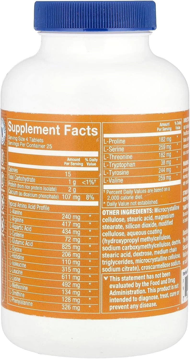 قرص آمینو کمپلکس The Vitamin Shoppe، 100 عدد قرص آمینو کمپلکس The Vitamin Shoppe، 100 عدد