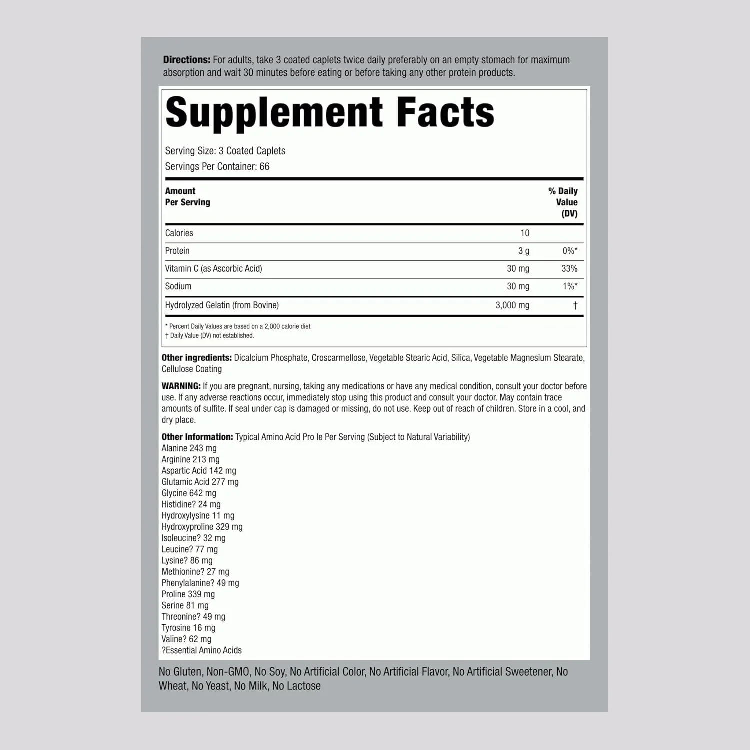 مکمل اسیدهای آمینه Piping Rock | 200 کپسول | فرمول پیشرفته ورزشی برای زنان و مردان | غیر تراریخته، بدون گلوتن مکمل اسیدهای آمینه Piping Rock | 200 کپسول | فرمول پیشرفته ورزشی برای زنان و مردان | غیر تراریخته، بدون گلوتن