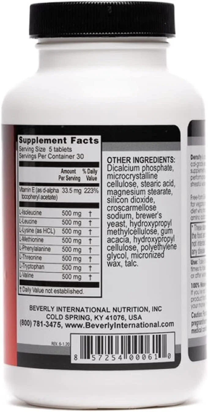 مکمل دنسیتی بورلی اینترنشنال، 150 قرص. آمینو اسیدهای ضروری (EAAs). با دنسیتی آمینو اسیدهای ضروری بدن خود را تقویت کرده و راحت تر عضله سازی کنید. فرمول کامل و متعادل. پتانسیل گیاهی خود را آزاد کنید مکمل دنسیتی بورلی اینترنشنال، 150 قرص. آمینو اسیدهای ضروری (EAAs). با دنسیتی آمینو اسیدهای ضروری بدن خود را تقویت کرده و راحت تر عضله سازی کنید. فرمول کامل و متعادل. پتانسیل گیاهی خود را آزاد کنید