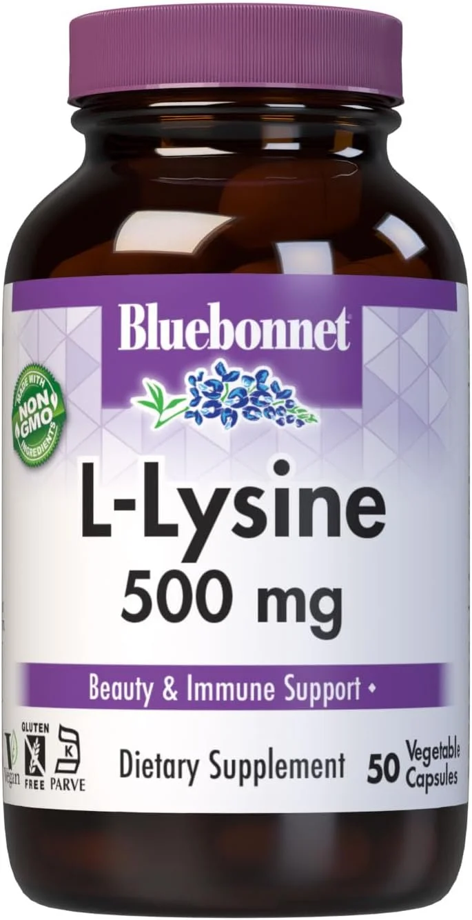 ال-لیزین 500 میلی گرم بلو بونت نوتریشن ال-لیزین 500 میلی گرم بلو بونت نوتریشن