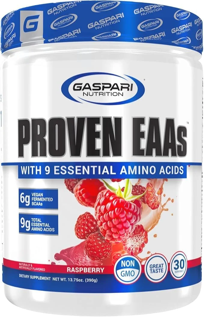 گاسپاری نوتریشن، ای ای ایز، ای ای ایز تخمیر شده وگان، افزایش ریکاوری و تامین الکترولیت ها، غیر تراریخته (30 سروینگ، تمشک) گاسپاری نوتریشن، ای ای ایز، ای ای ایز تخمیر شده وگان، افزایش ریکاوری و تامین الکترولیت ها، غیر تراریخته (30 سروینگ، تمشک)