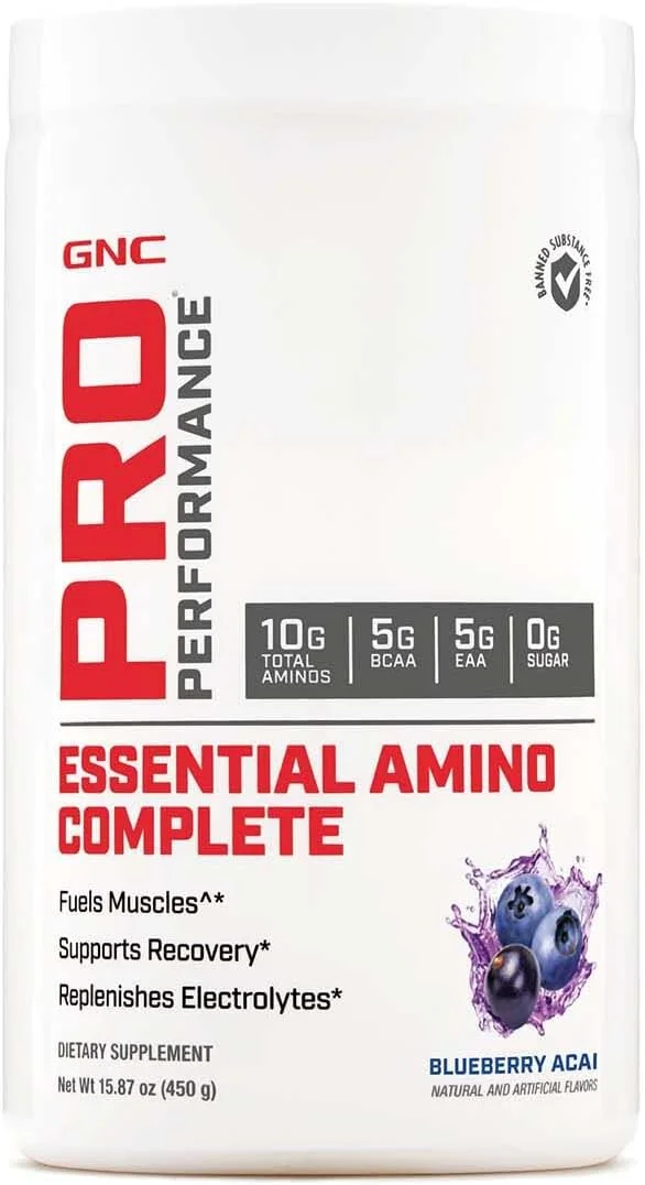 مکمل آمینو اسید ضروری GNC Pro Performance، طعم بلوبری آکای، 30 سروینگ مکمل آمینو اسید ضروری GNC Pro Performance، طعم بلوبری آکای، 30 سروینگ
