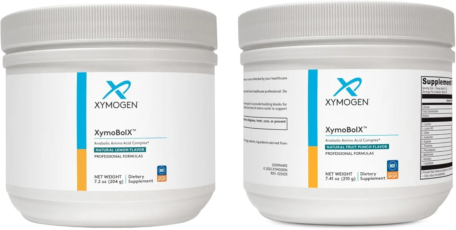 بسته طعم پانچ میوه و لیمو XYMOGEN XymBolX - پودر BCAA برای تقویت ریکاوری عضلات با ال آرژنین، ال لوسین، ال متیونین + ال تریپتوفان (2 بطری، هر کدام 7.20 اونس) بسته طعم پانچ میوه و لیمو XYMOGEN XymBolX - پودر BCAA برای تقویت ریکاوری عضلات با ال آرژنین، ال لوسین، ال متیونین + ال تریپتوفان (2 بطری، هر کدام 7.20 اونس)