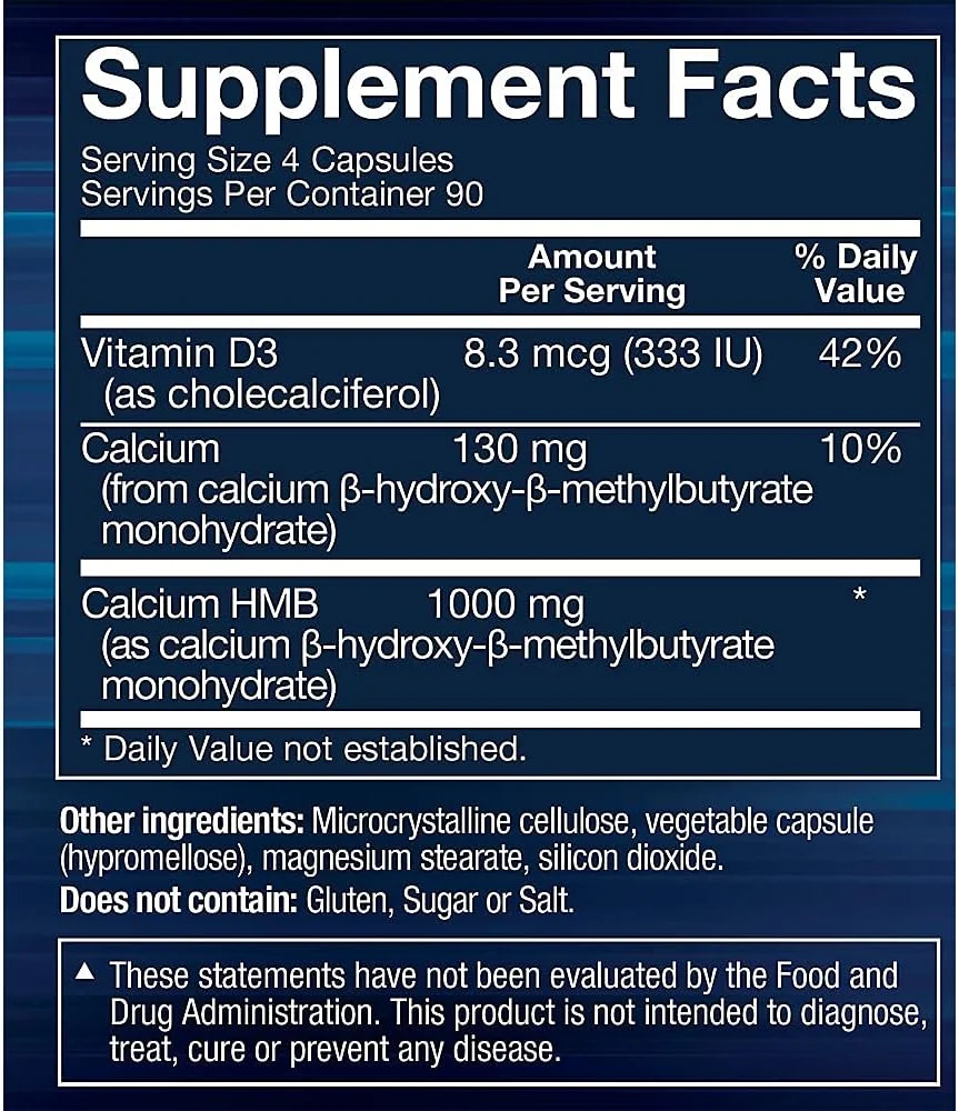 بادی تک HMB + ویتامین D3 - پشتیبانی از رشد و قدرت عضلات (360 کپسول گیاهی) بادی تک HMB + ویتامین D3 - پشتیبانی از رشد و قدرت عضلات (360 کپسول گیاهی)
